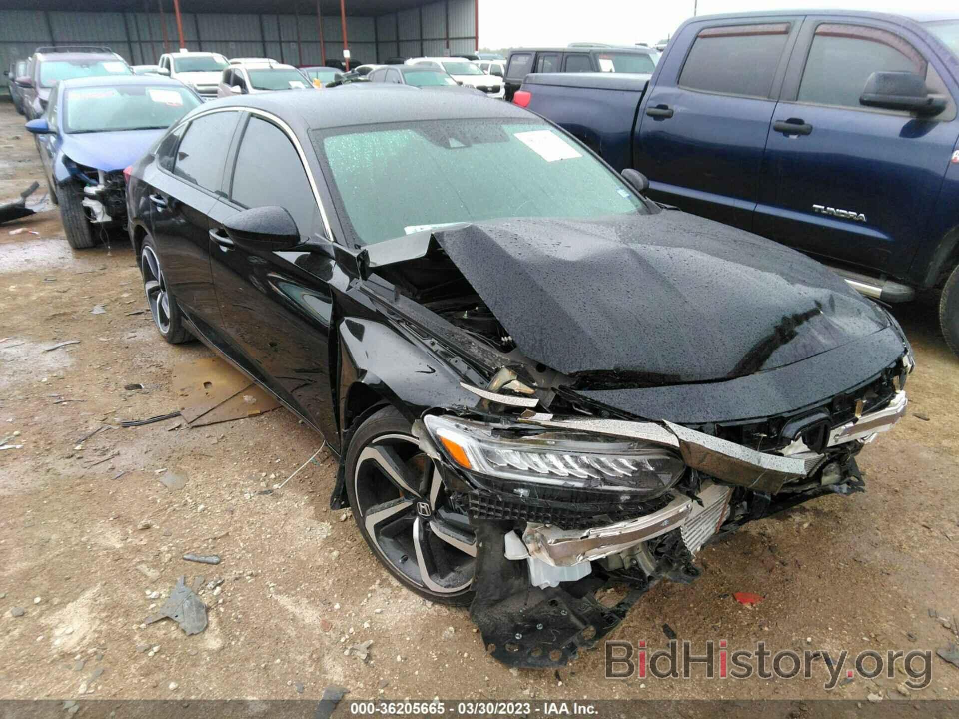 Фотография 1HGCV1F33NA017724 - HONDA ACCORD SEDAN 2022