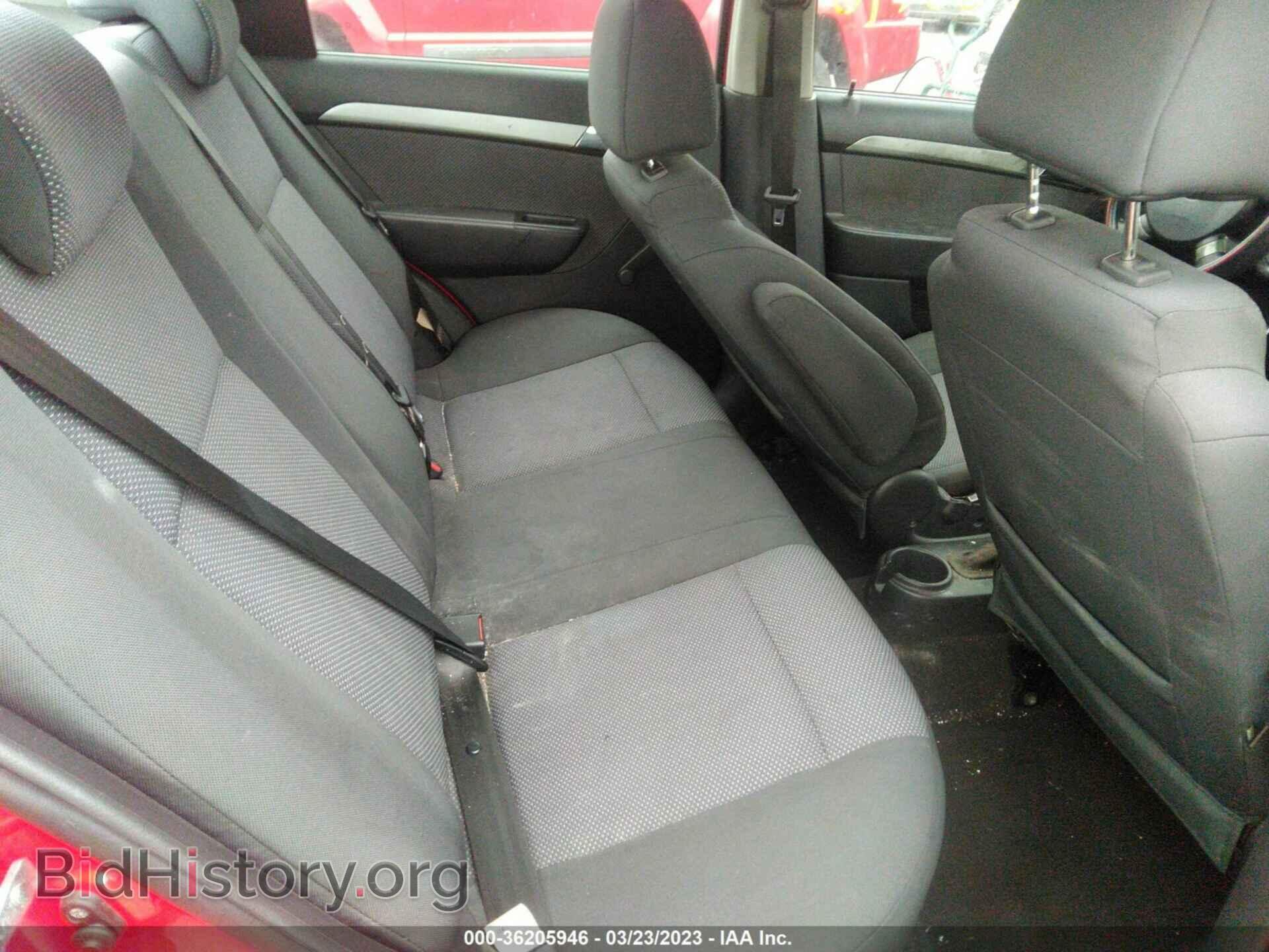 2011 CHEVROLET AVEO - VIN: KL1TD5DE6BB142372 - Фото 8