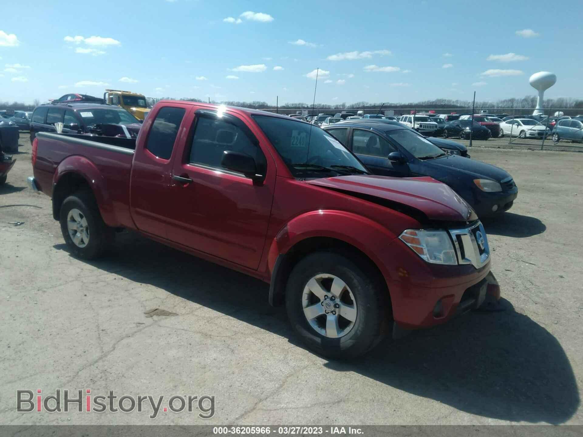 Photo 1N6AD0CU2CC476709 - NISSAN FRONTIER 2012