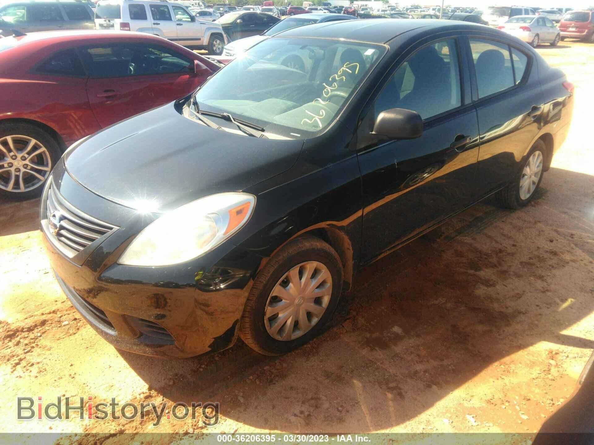 2014 NISSAN VERSA - VIN: 3N1CN7AP8EL862110 - Фото 2