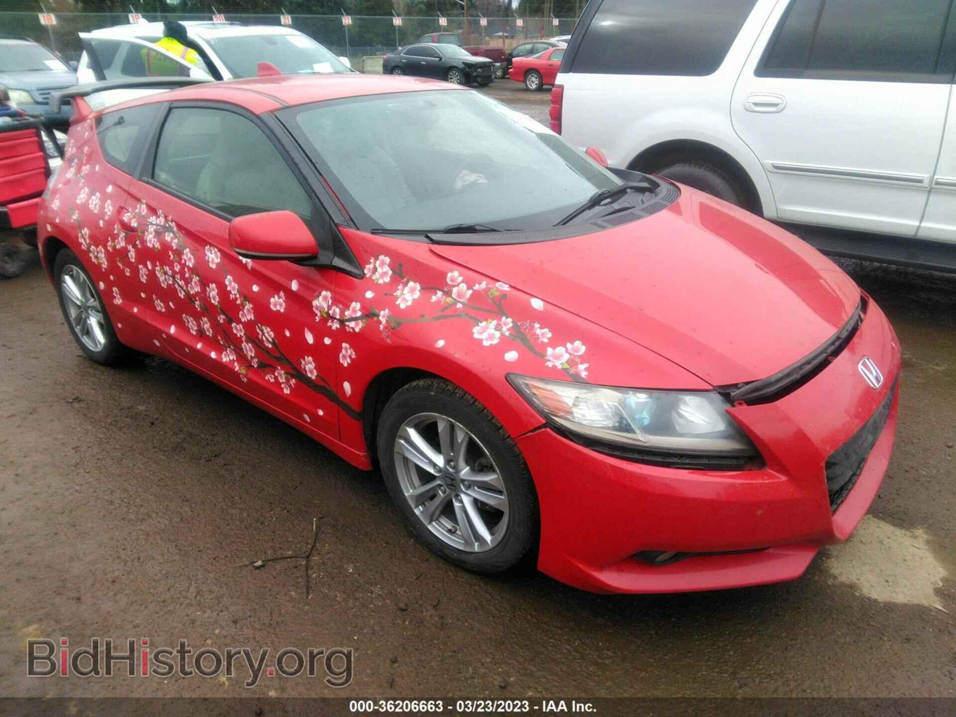 Фотография JHMZF1D69CS004436 - HONDA CR-Z 2012