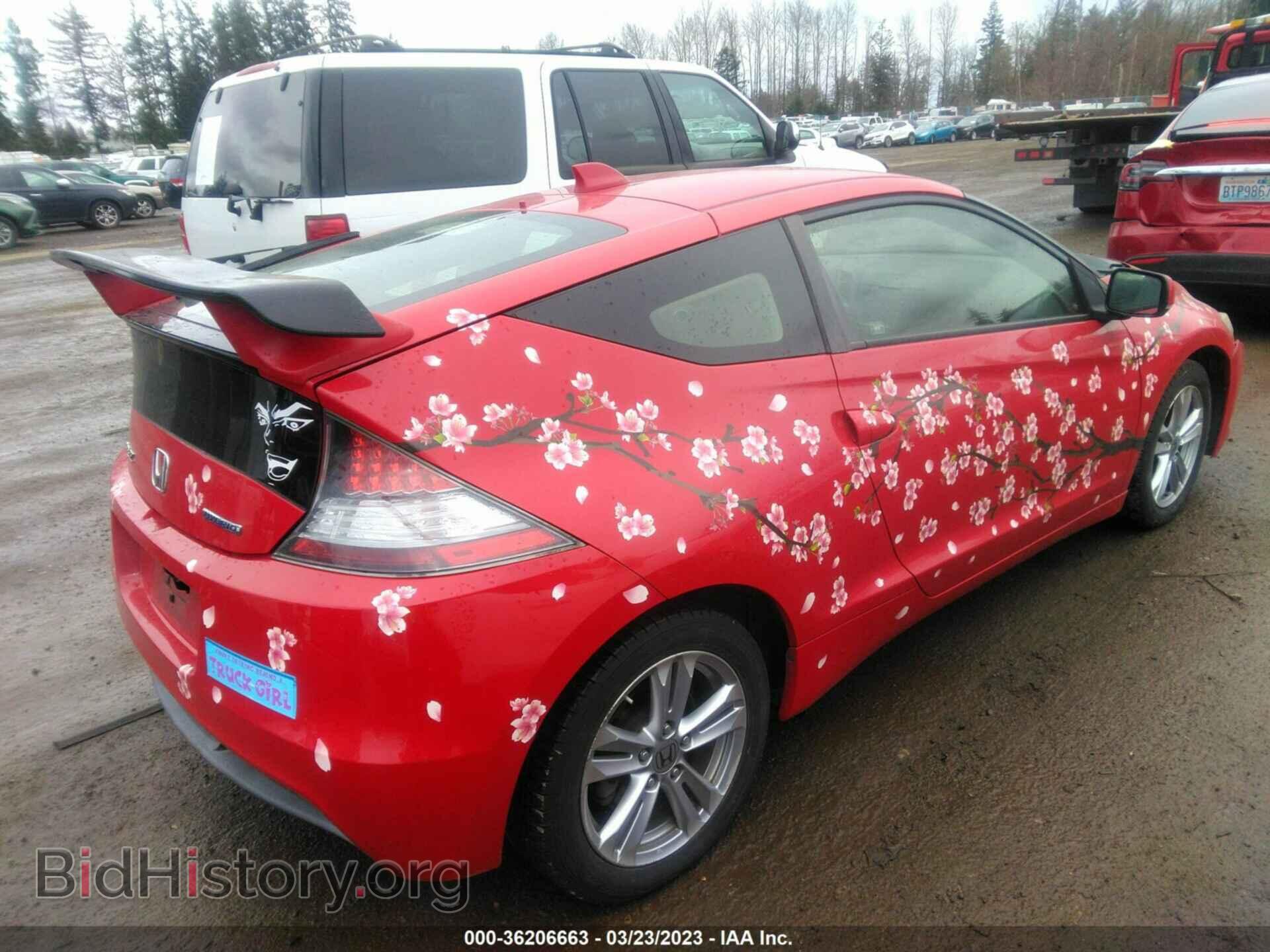 2012 HONDA CR-Z - VIN: JHMZF1D69CS004436 - Photo 4