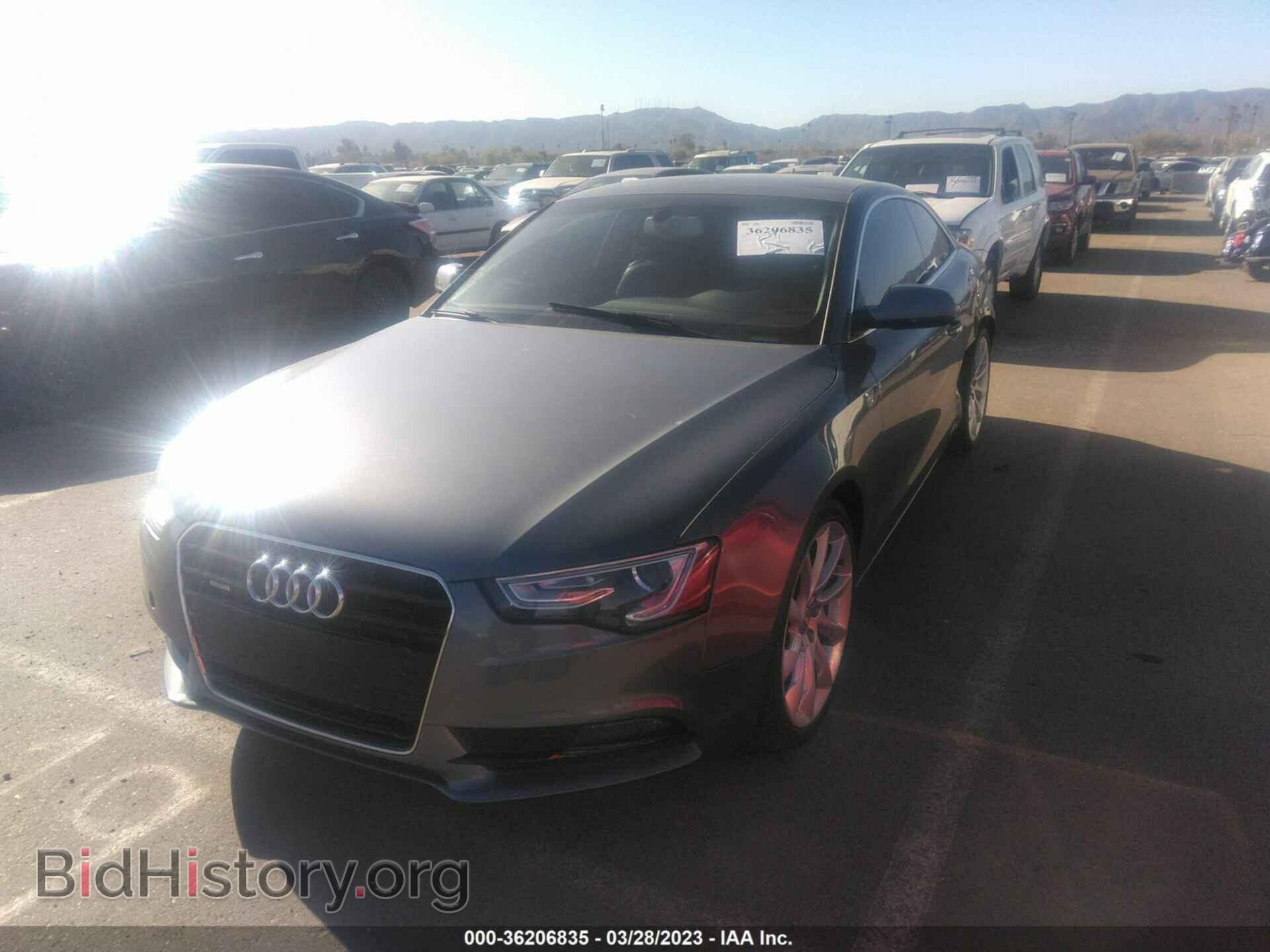 2014 AUDI A5 - VIN: WAULFAFR3EA006896 - Фото 2