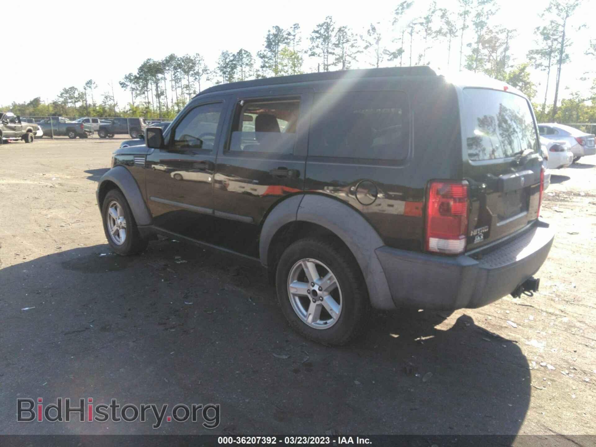 2007 DODGE NITRO - VIN: 1D8GT28K77W683363 - Photo 3