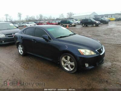 2007 Lexus IS 250, dark blue — VIN JTHCK262672017670, IAAI