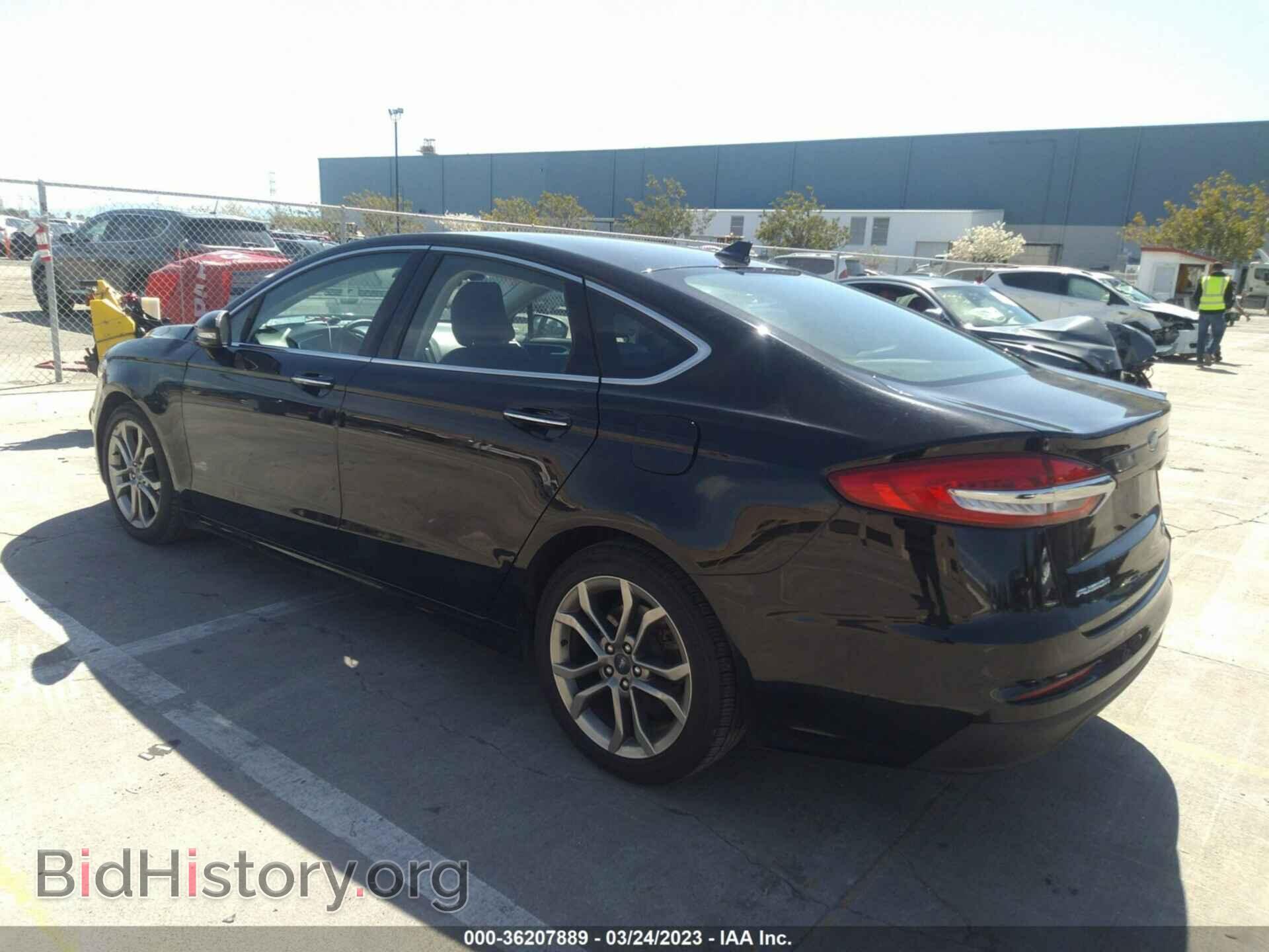 2019 FORD FUSION - VIN: 3FA6P0CD9KR252777 - Фото 3