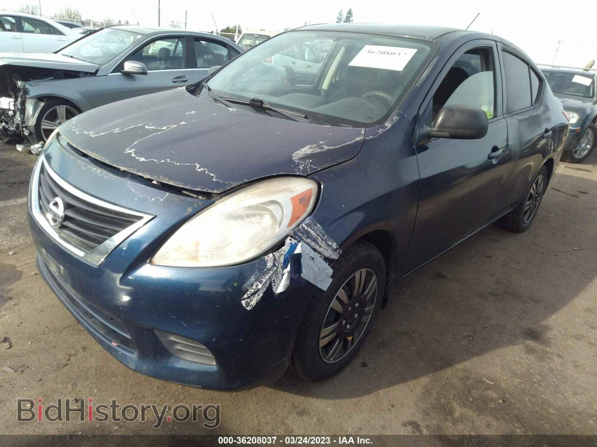 2012 NISSAN VERSA - VIN: 3N1CN7AP2CL846787 - Фото 2
