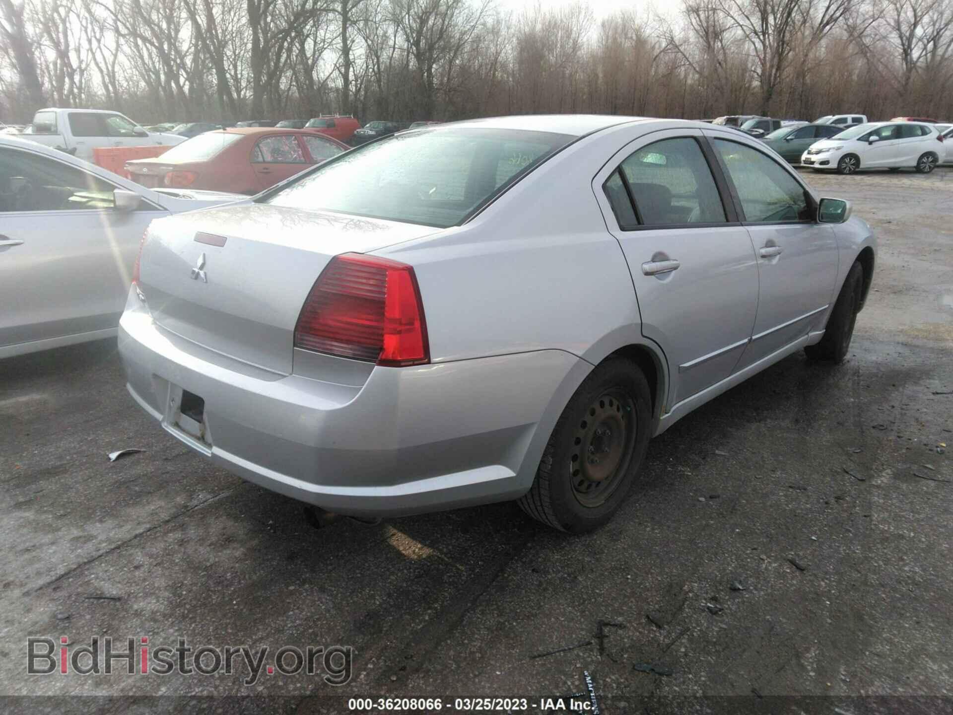 2006 MITSUBISHI GALANT - VIN: 4A3AB36F96E068253 - Фото 4