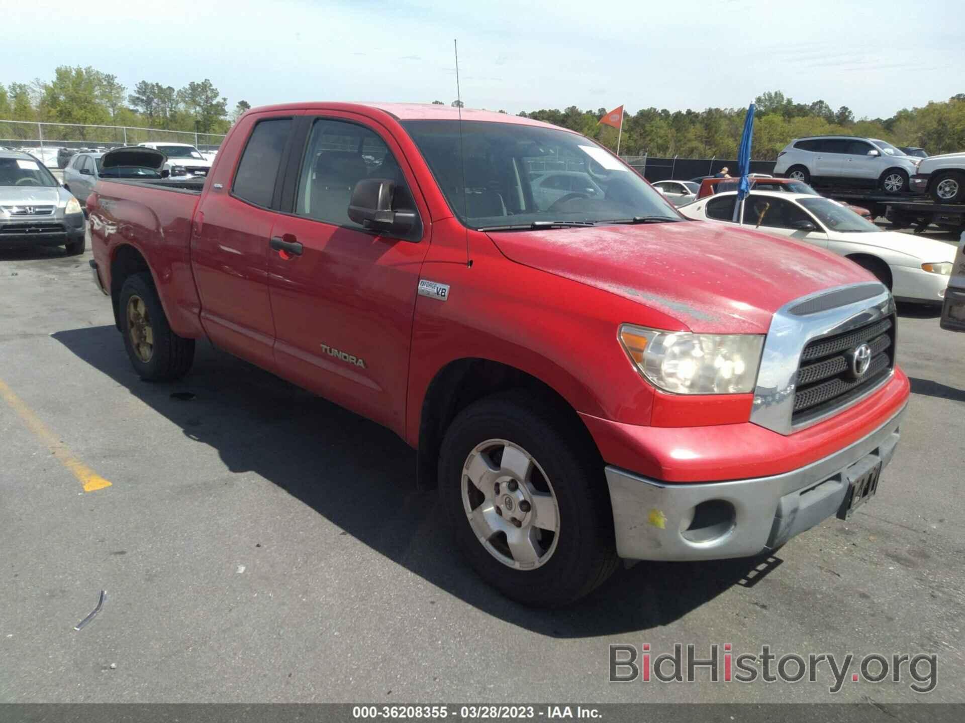 Photo 5TBBV54138S509320 - TOYOTA TUNDRA 4WD TRUCK 2008