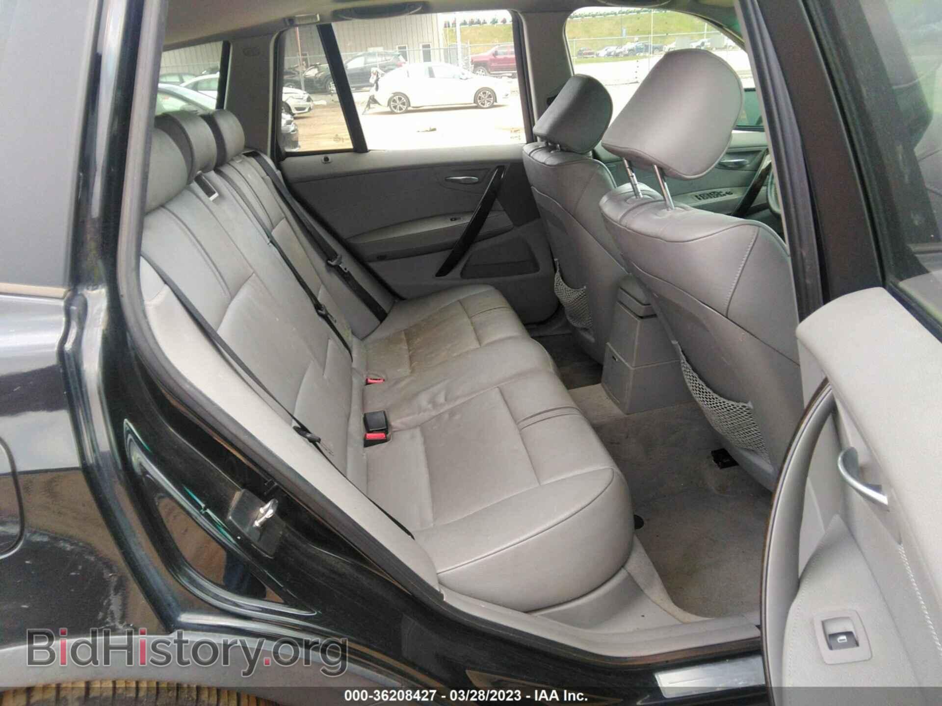2007 BMW X3 - VIN: WBXPC93477WF04244 - Фото 8