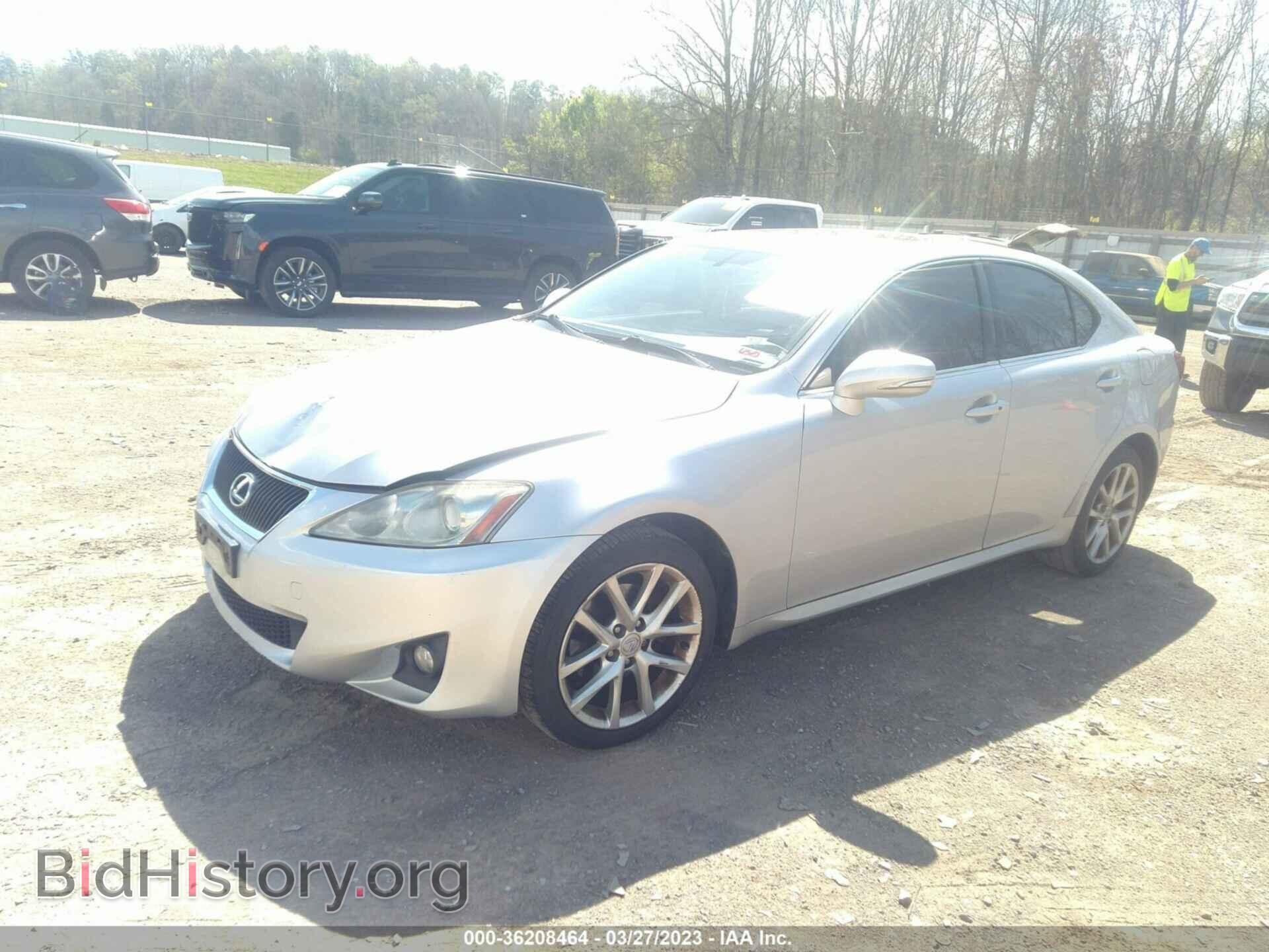 2012 LEXUS IS 250 - VIN: JTHCF5C21C5055570 - Фото 2