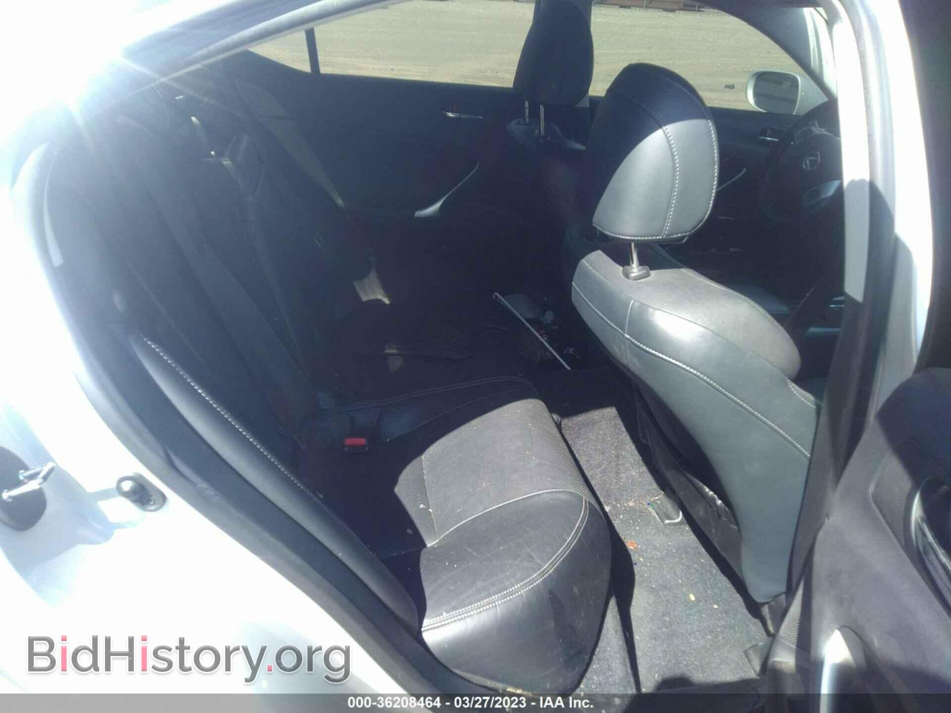 2012 LEXUS IS 250 - VIN: JTHCF5C21C5055570 - Фото 8