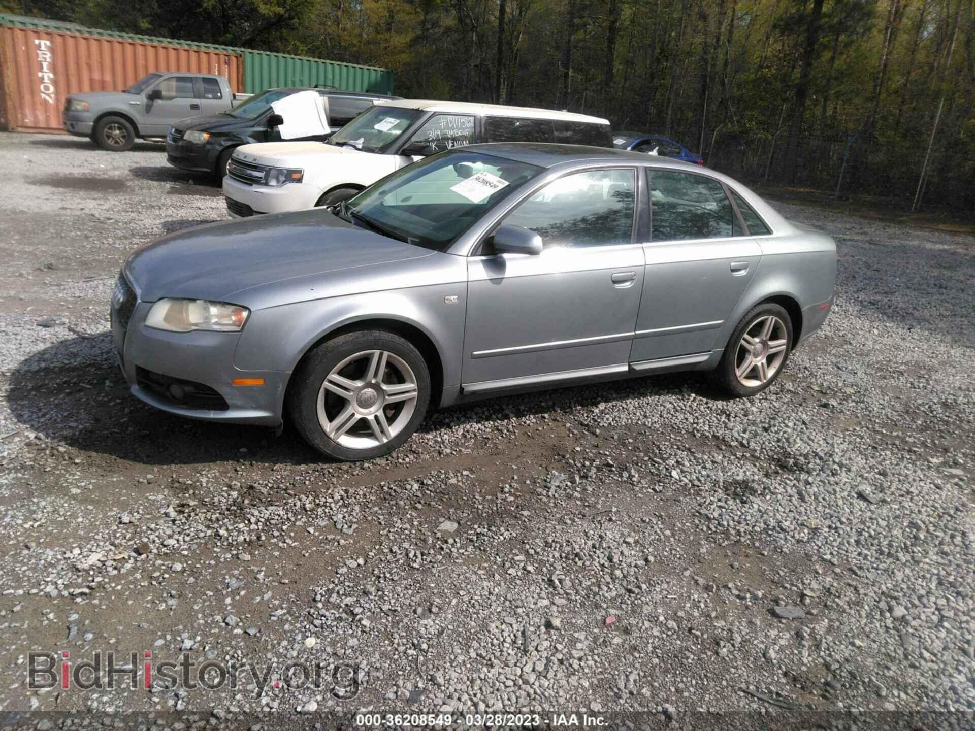 2008 AUDI A4 - VIN: WAUDF78E78A011461 - Фото 2