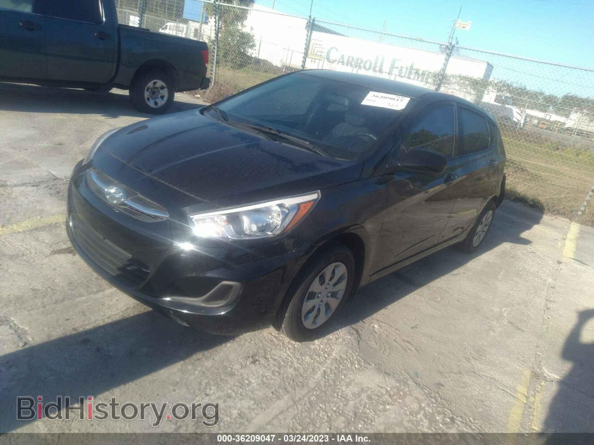 2016 HYUNDAI ACCENT - VIN: KMHCT5AE2GU244291 - Фото 2