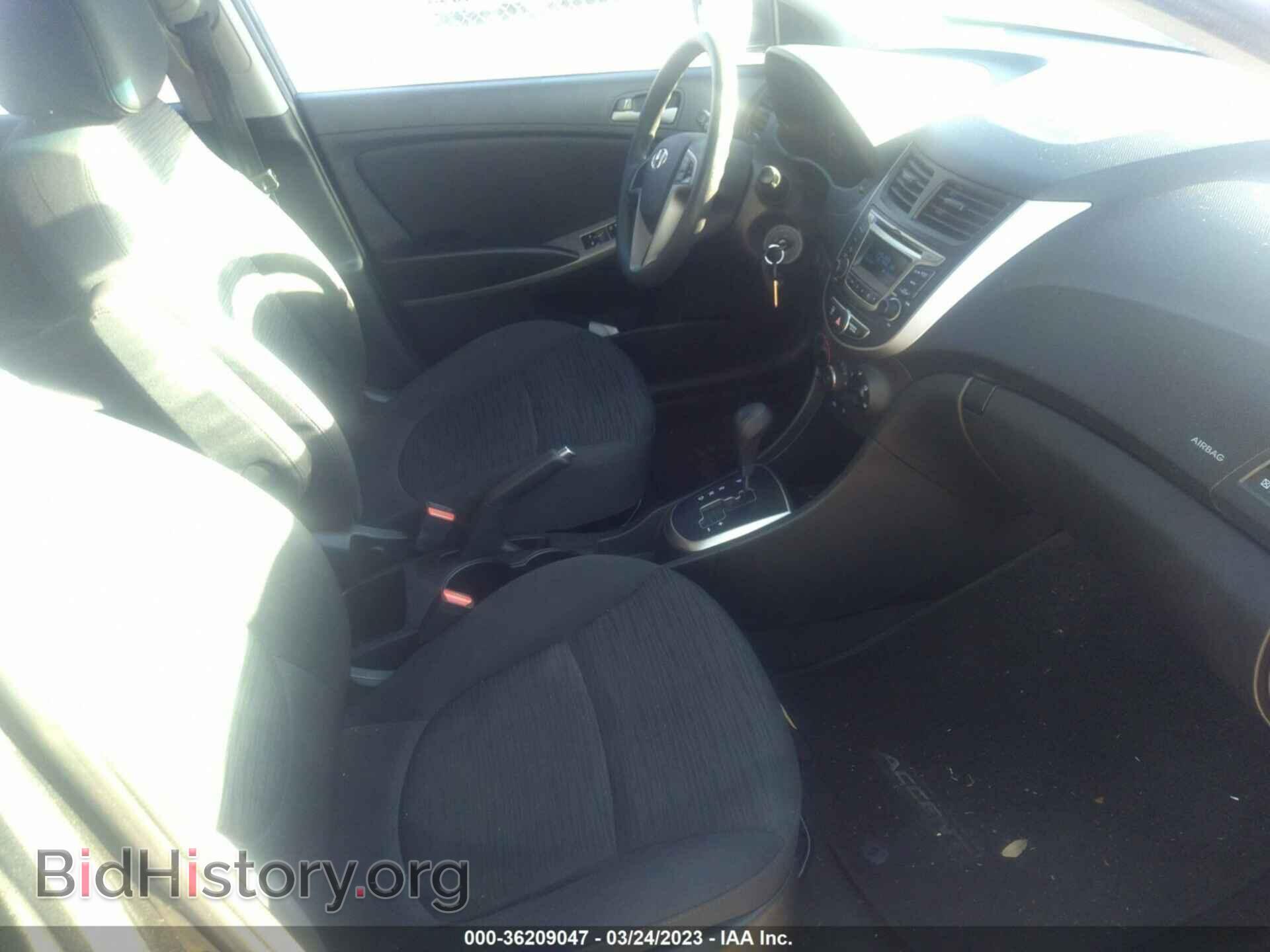 2016 HYUNDAI ACCENT - VIN: KMHCT5AE2GU244291 - Фото 5