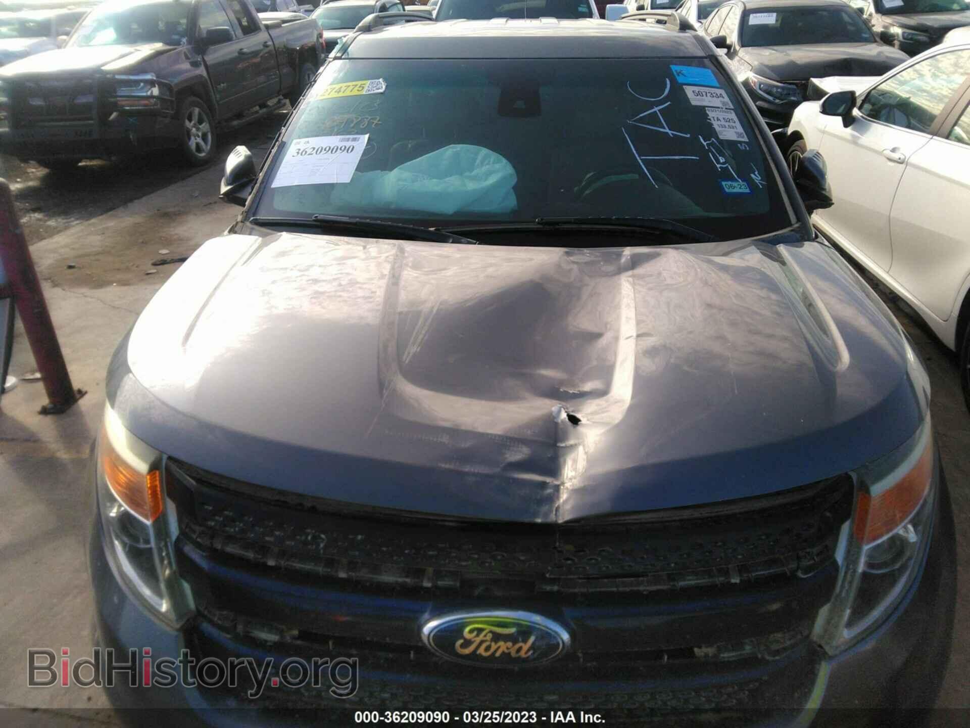 2013 FORD EXPLORER - VIN: 1FM5K7F92DGC78163 - Фото 6