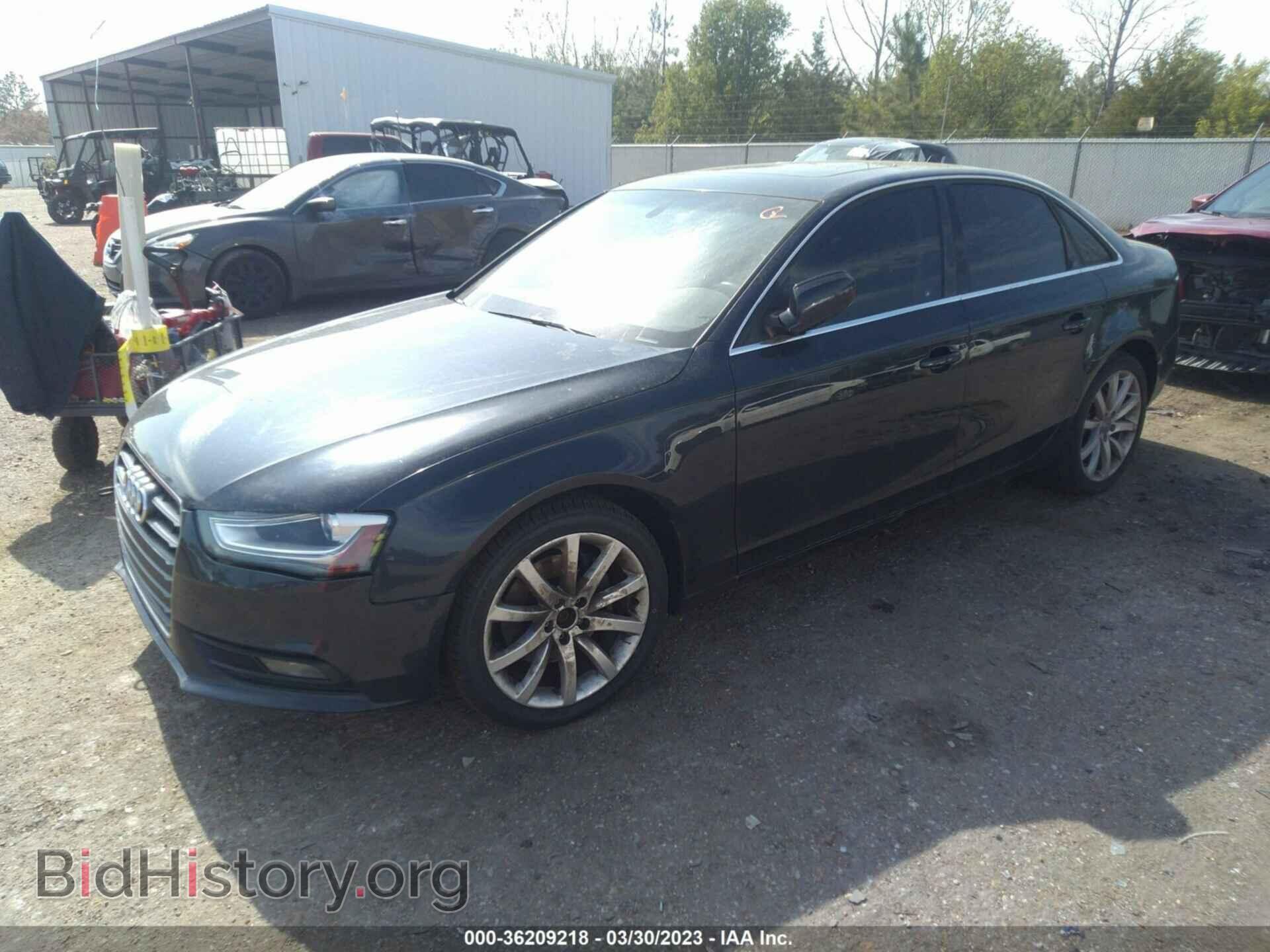 2013 AUDI A4 - VIN: WAUEFAFL2DN019005 - Фото 2
