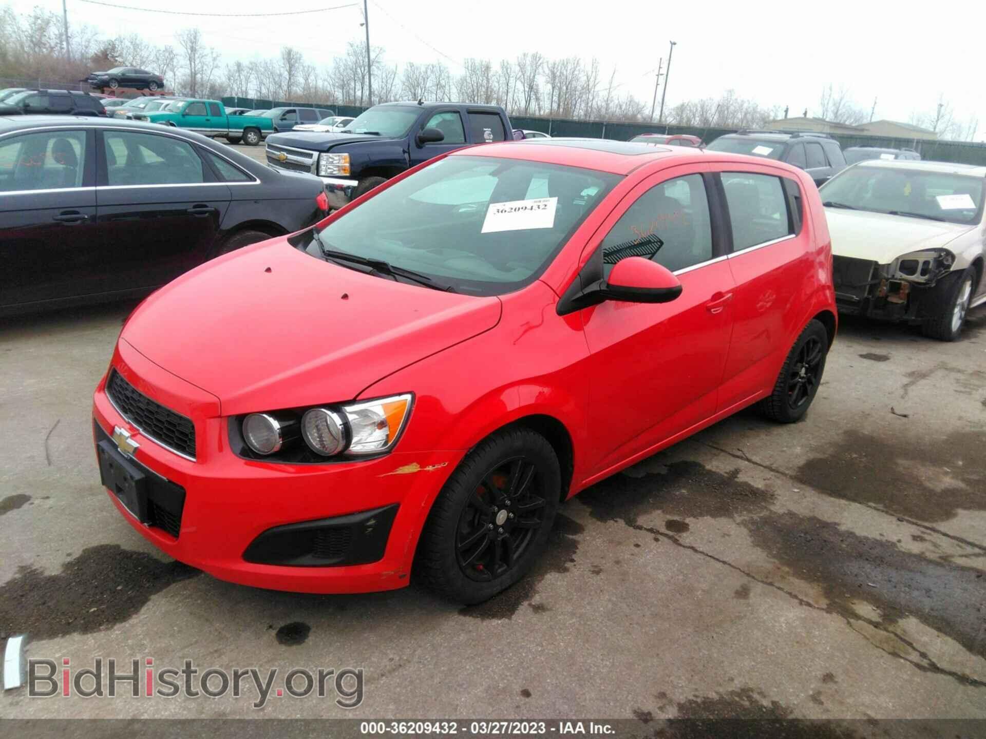 2014 CHEVROLET SONIC - VIN: 1G1JD6SB4E4205808 - Фото 2