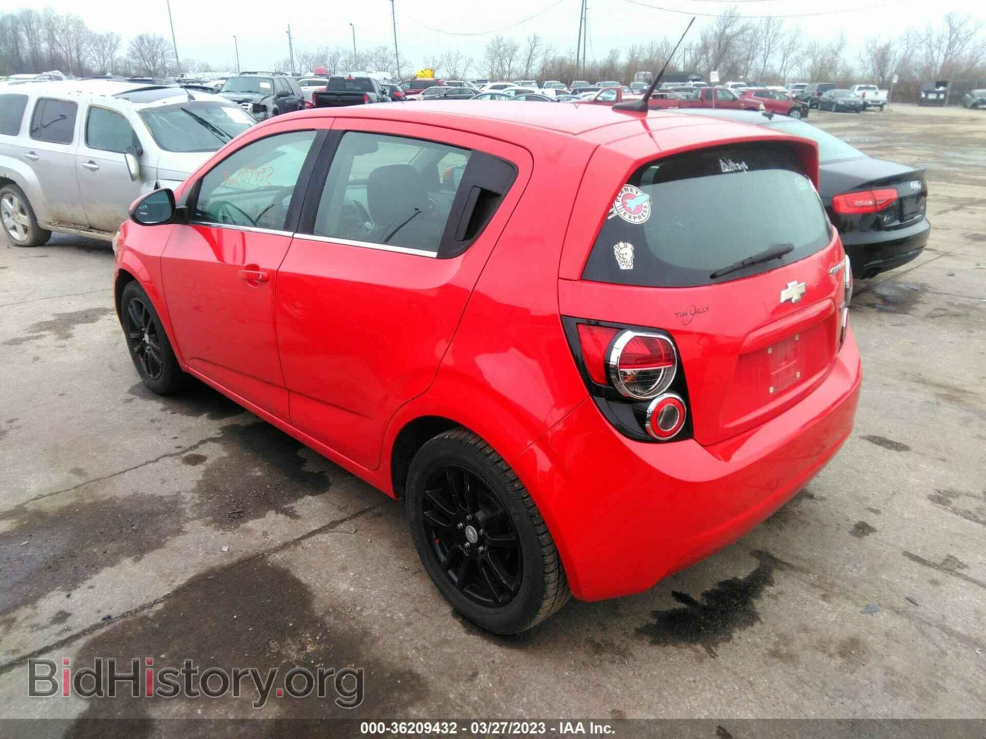 2014 CHEVROLET SONIC - VIN: 1G1JD6SB4E4205808 - Фото 3