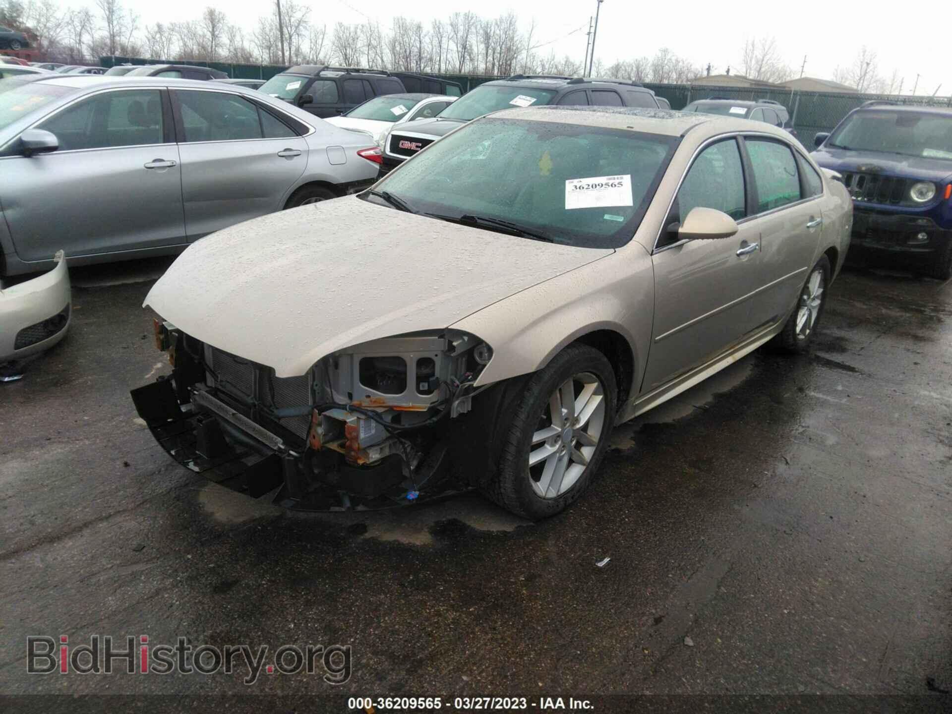 2012 CHEVROLET IMPALA - VIN: 2G1WC5E3XC1237873 - Фото 2
