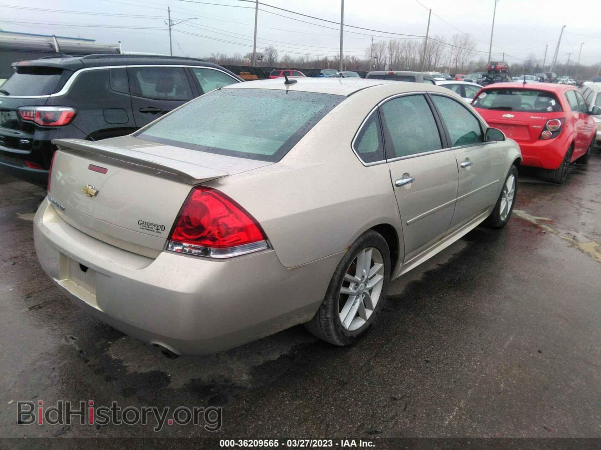 2012 CHEVROLET IMPALA - VIN: 2G1WC5E3XC1237873 - Фото 4