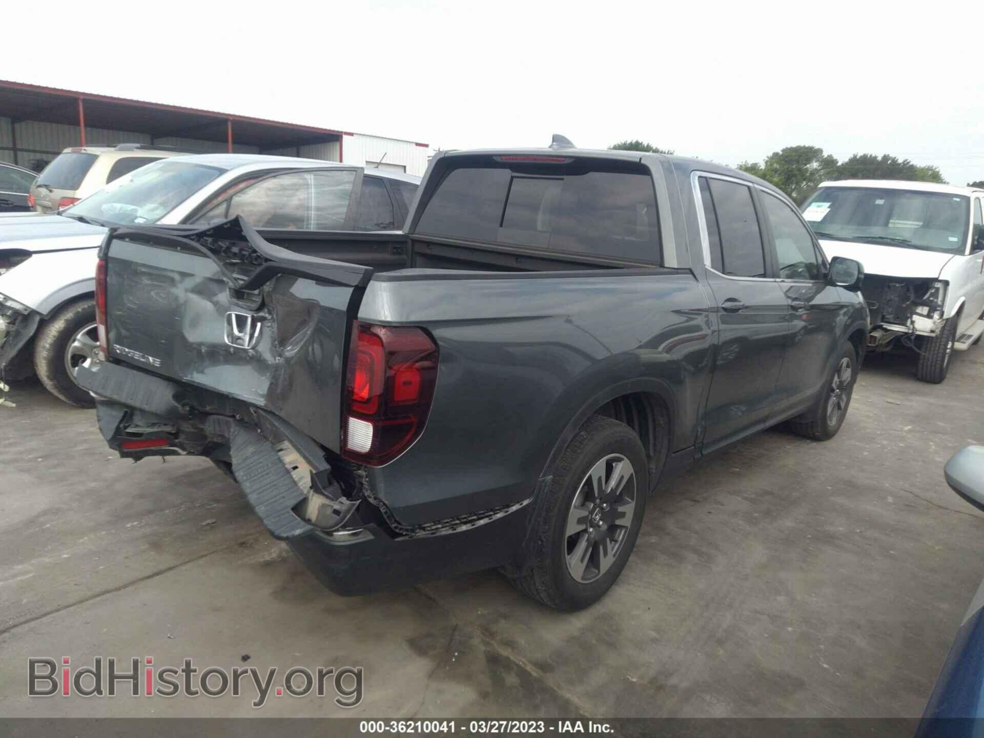 2019 HONDA RIDGELINE - VIN: 5FPYK2F62KB007239 - Фото 4