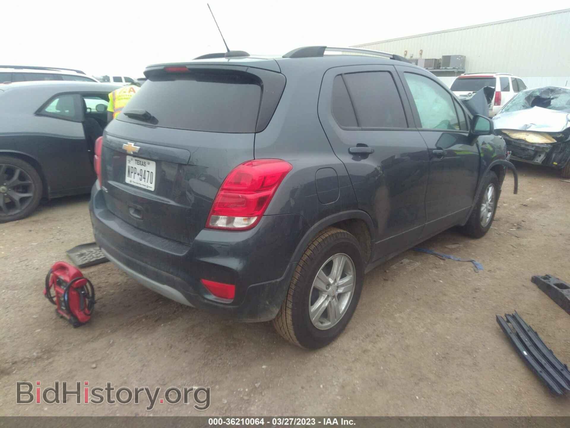 2021 CHEVROLET TRAX - VIN: KL7CJLSB4MB327194 - Фото 4