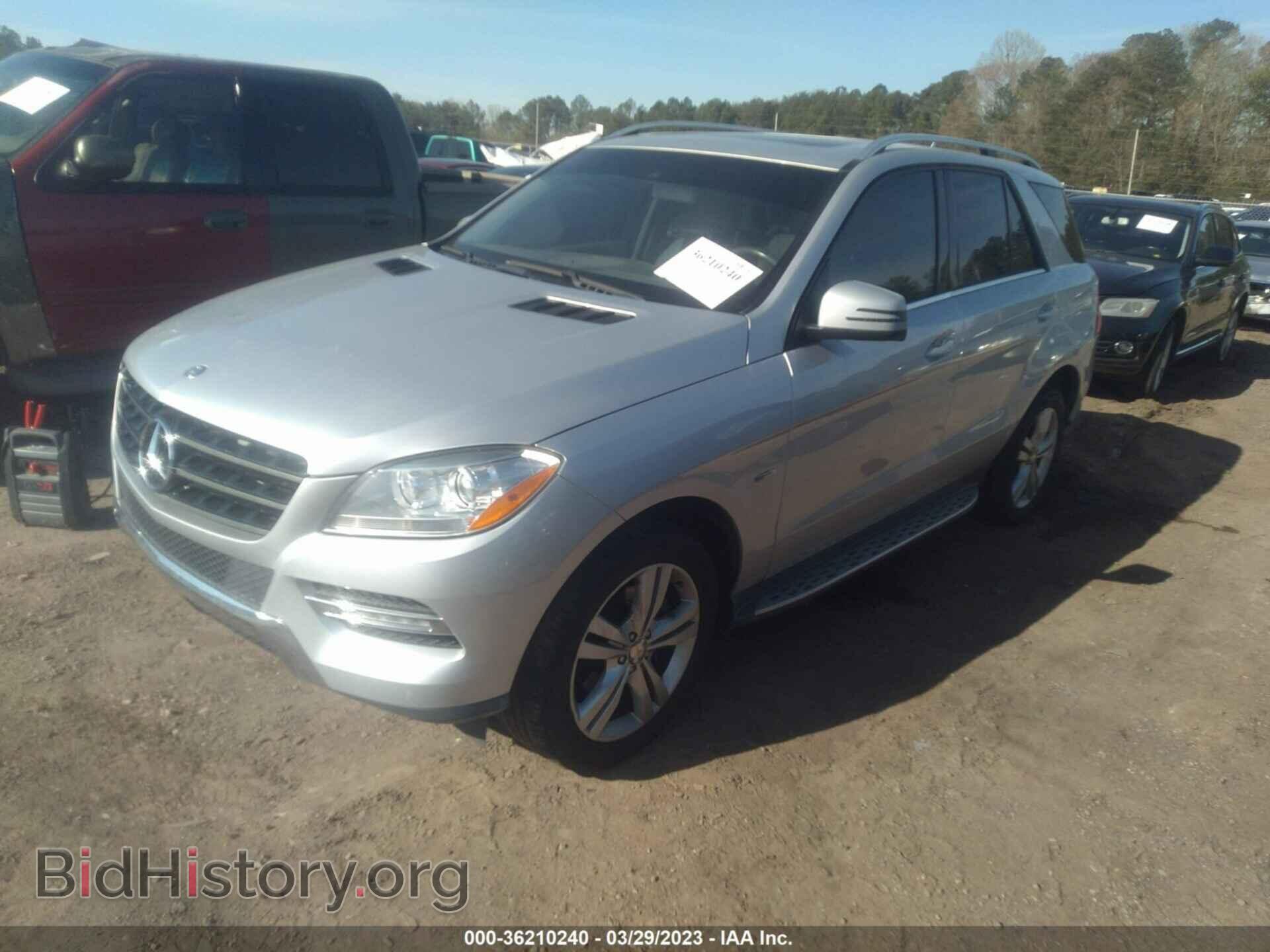 2012 MERCEDES-BENZ M-CLASS - VIN: 4JGDA2EB5CA026754 - Фото 2