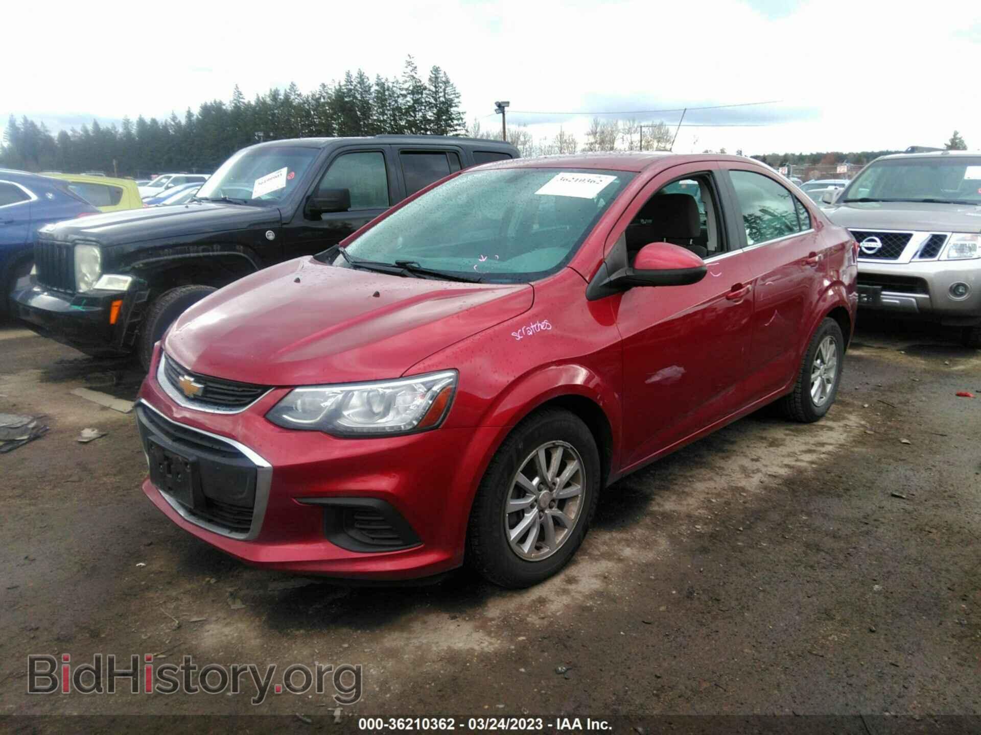 2017 CHEVROLET SONIC - VIN: 1G1JD5SH5H4114792 - Фото 2