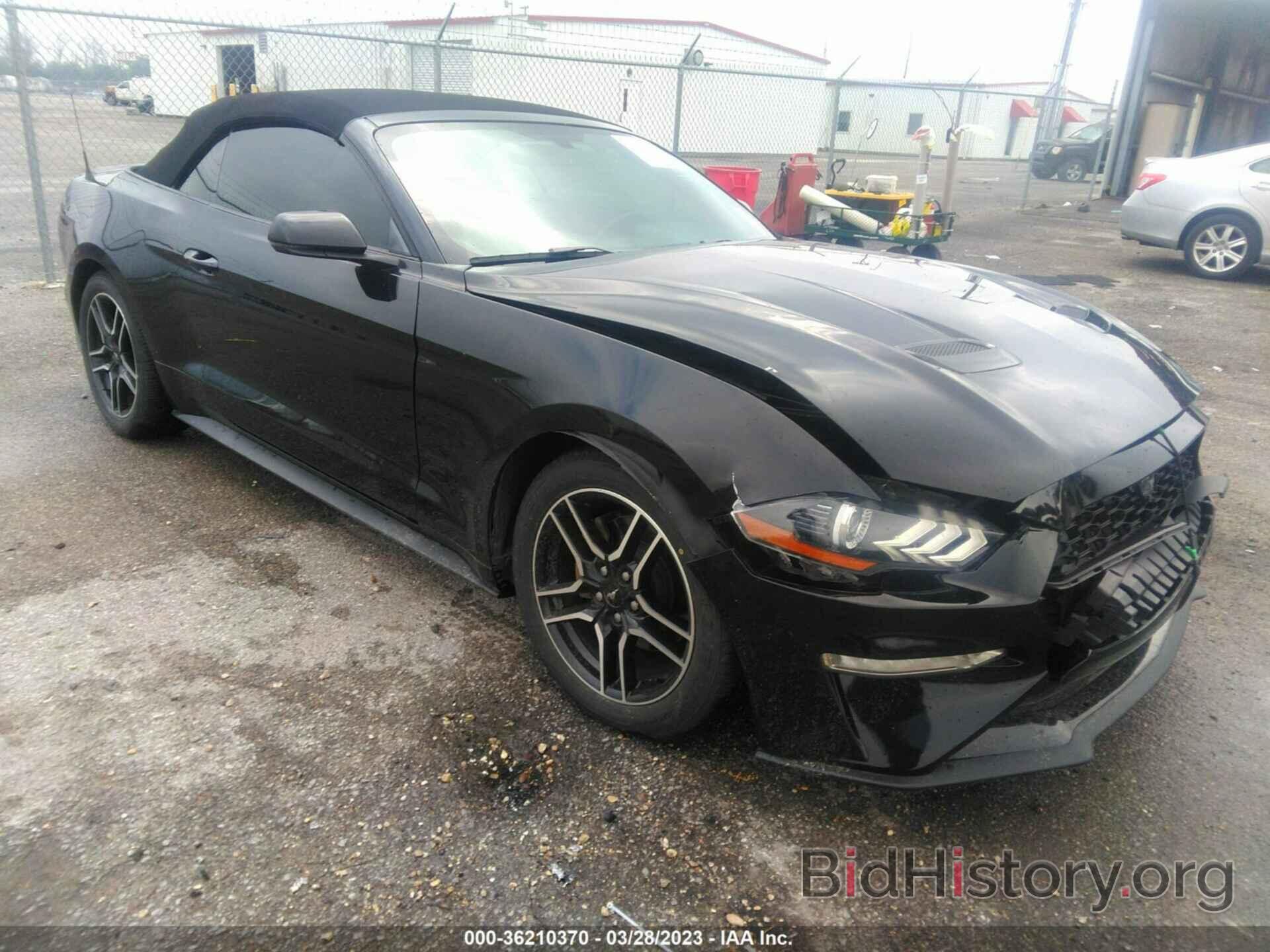 Photo 1FATP8UH5J5109880 - FORD MUSTANG 2018
