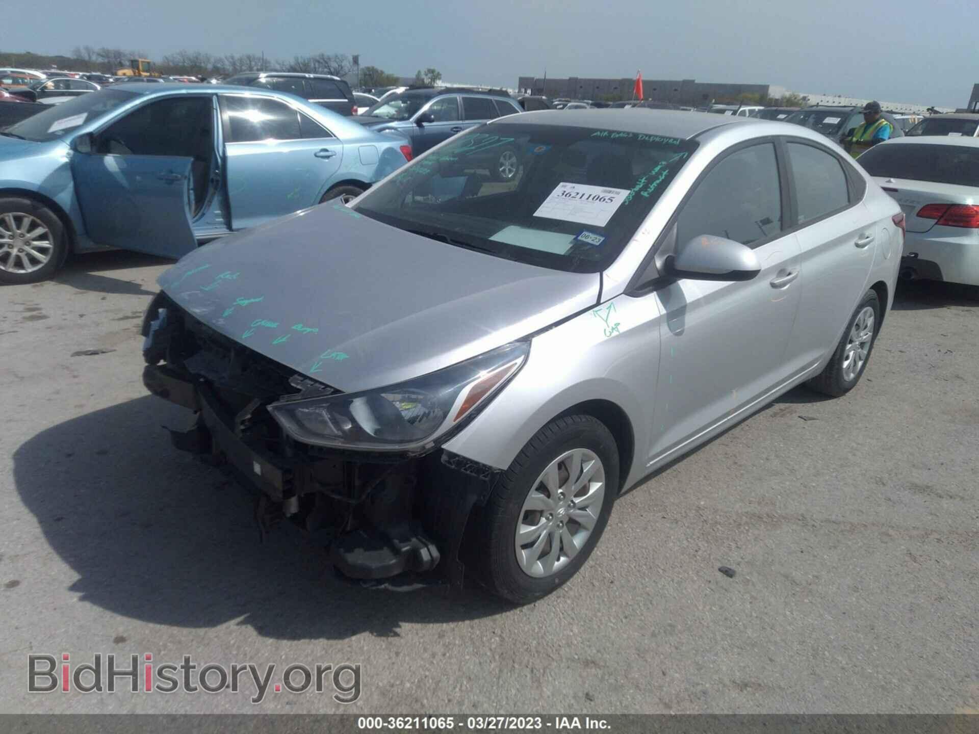 2018 HYUNDAI ACCENT - VIN: 3KPC24A3XJE004881 - Фото 2