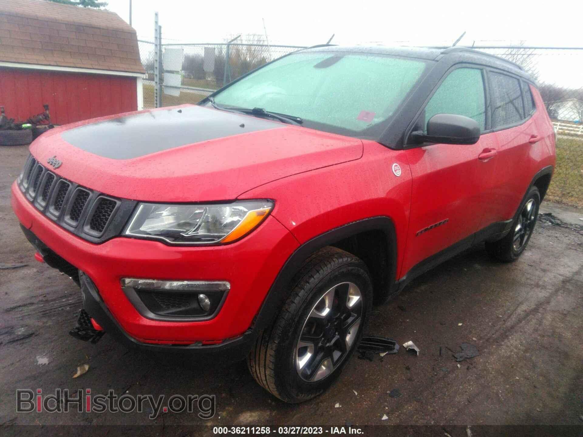 2018 JEEP COMPASS - VIN: 3C4NJDDB8JT392204 - Фото 2