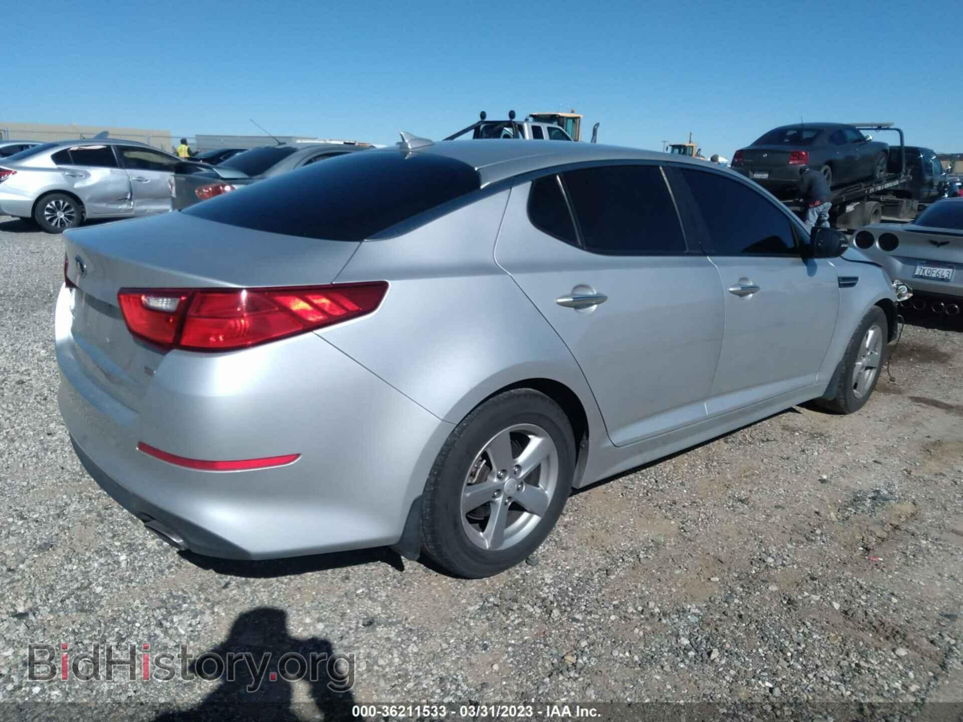 2014 KIA OPTIMA - VIN: 5XXGM4A76EG309595 - Фото 4