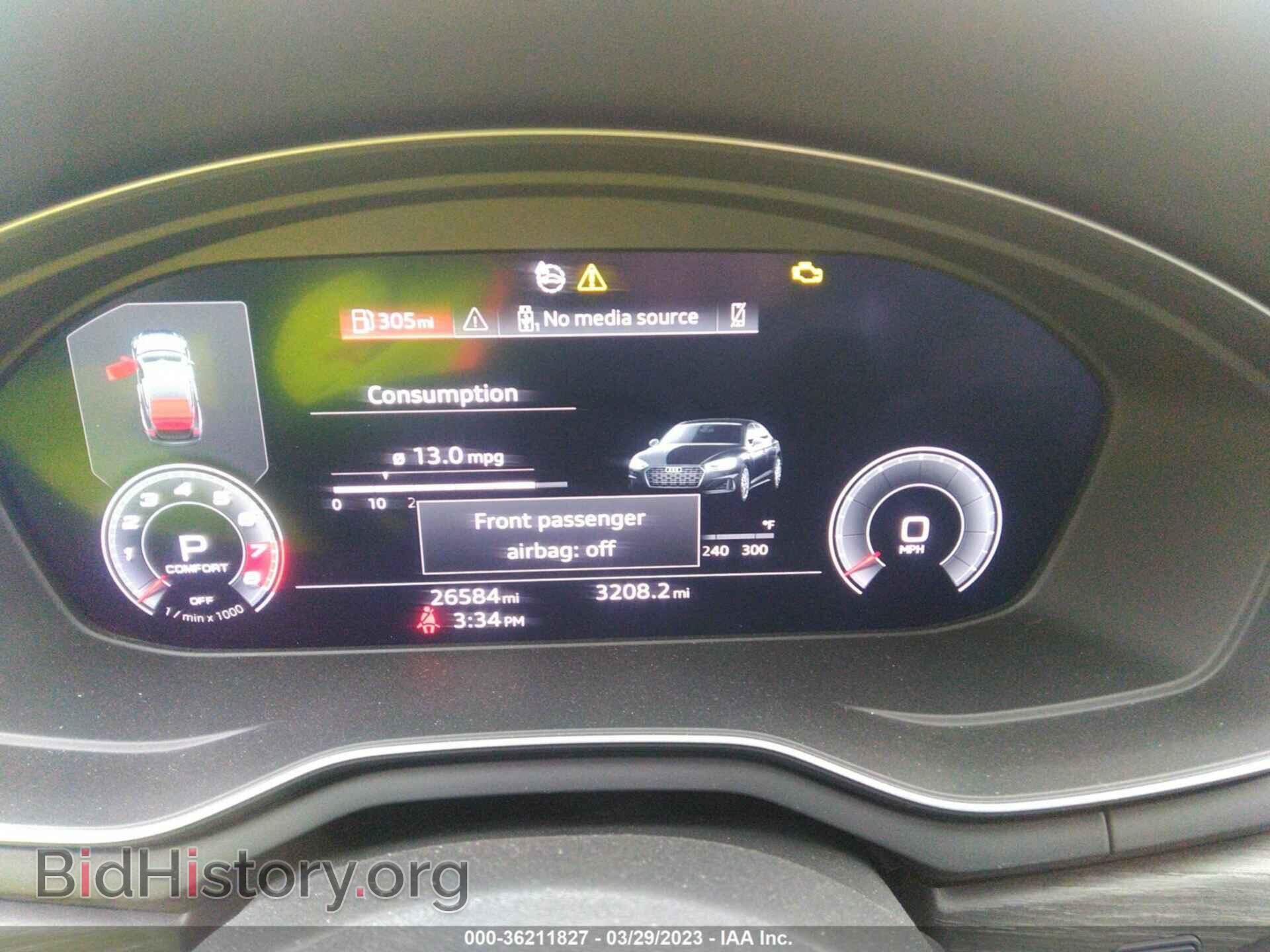 2020 AUDI A5 SPORTBACK - VIN: WAUCNCF57LA018946 - Фото 7