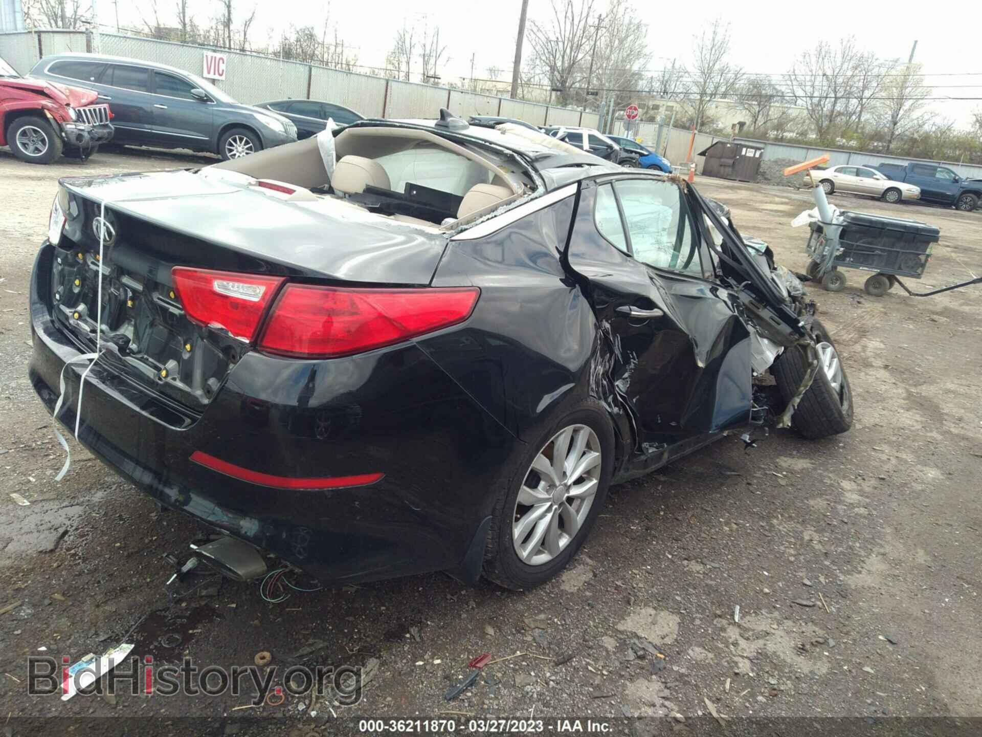 2014 KIA OPTIMA - VIN: 5XXGN4A74EG279574 - Фото 4