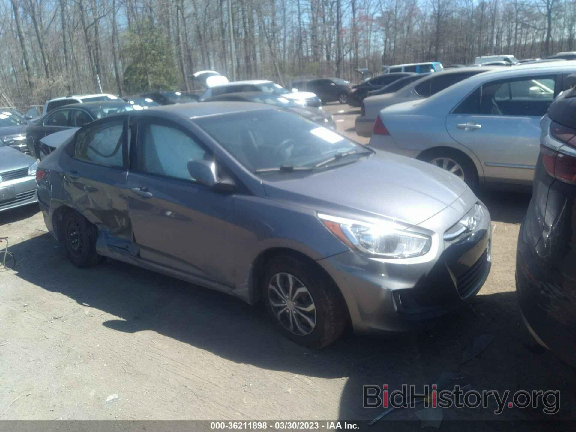 Photo KMHCT4AE1GU963736 - HYUNDAI ACCENT 2016