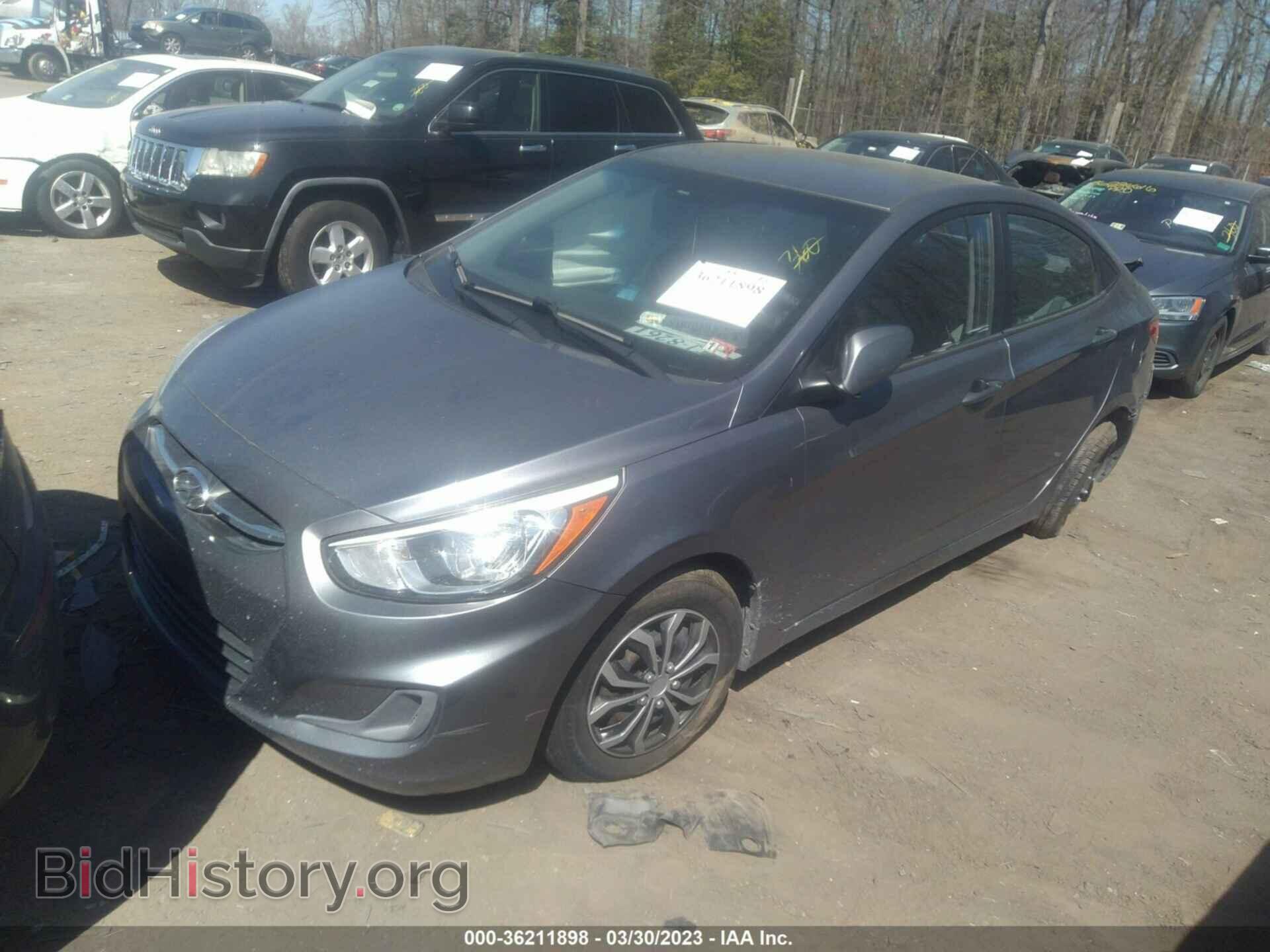 2016 HYUNDAI ACCENT - VIN: KMHCT4AE1GU963736 - Фото 2