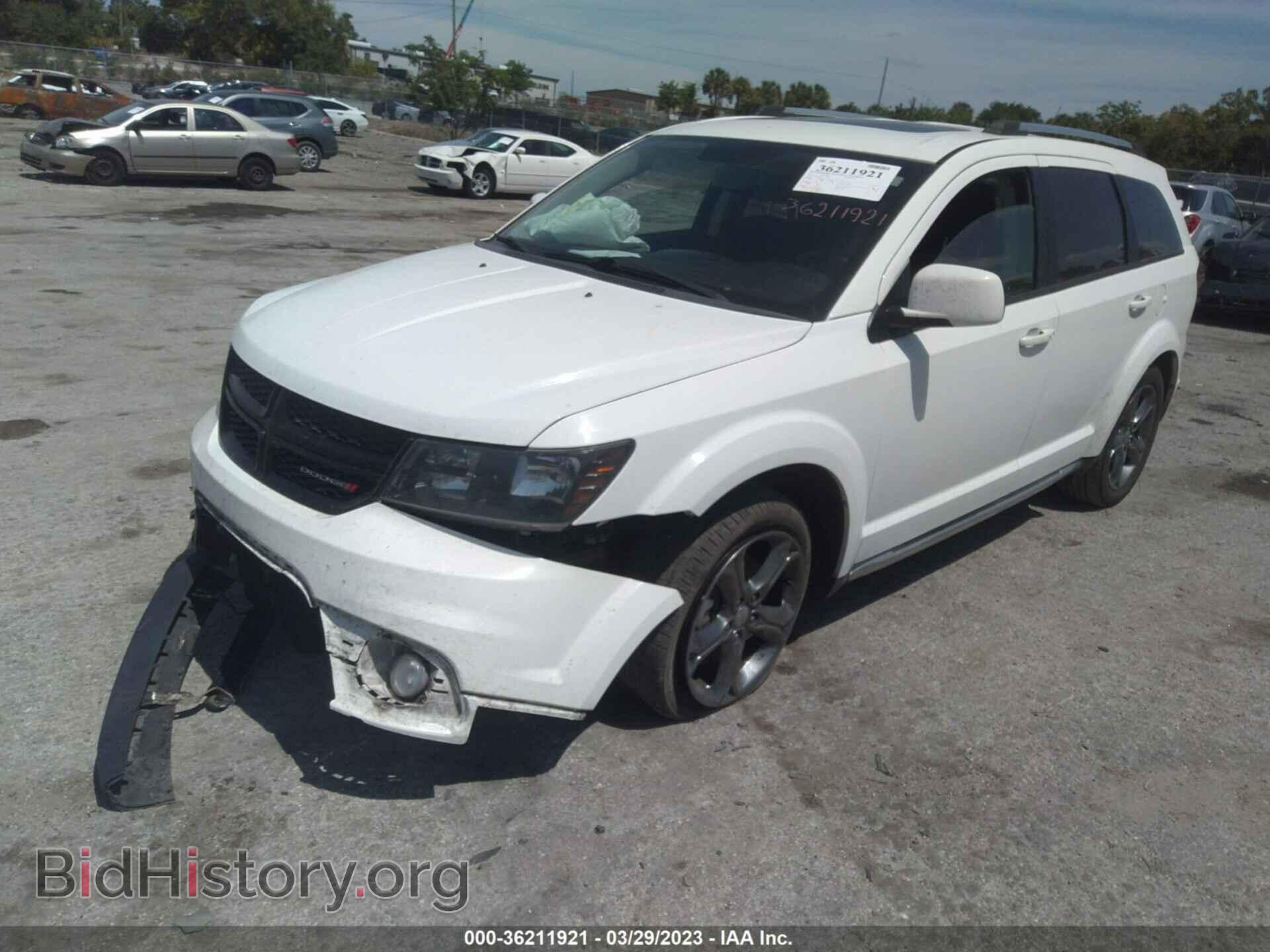2016 DODGE JOURNEY - VIN: 3C4PDCGG5GT220514 - Фото 2
