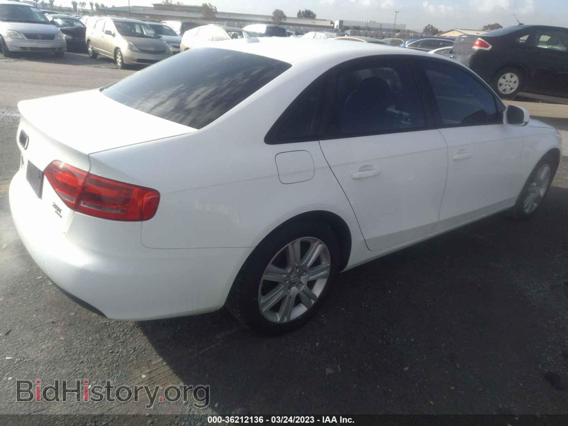 2010 AUDI A4 - VIN: WAUBFAFL2AN070504 - Фото 4