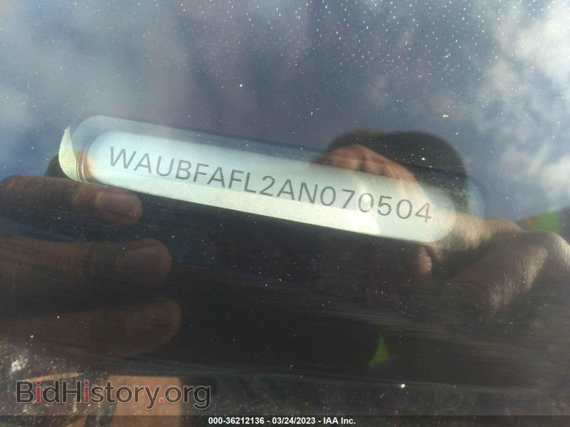 2010 AUDI A4 - VIN: WAUBFAFL2AN070504 - Фото 9