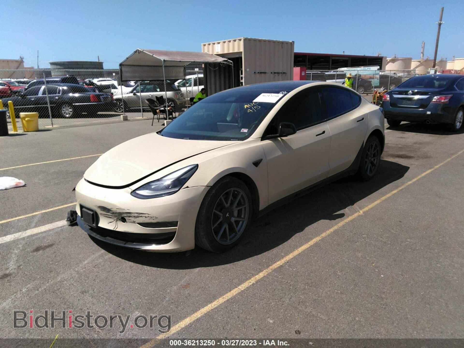 2021 TESLA MODEL 3 - VIN: 5YJ3E1EB2MF943657 - Фото 2