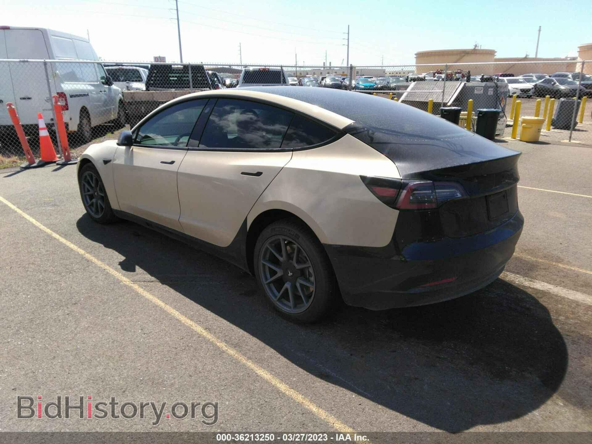 2021 TESLA MODEL 3 - VIN: 5YJ3E1EB2MF943657 - Фото 3