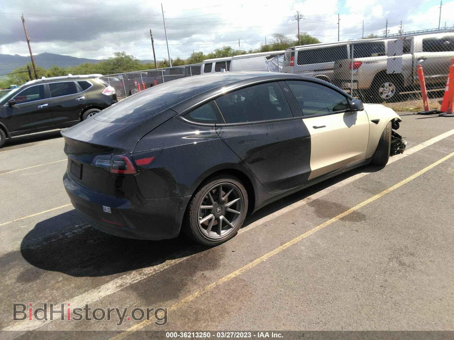 2021 TESLA MODEL 3 - VIN: 5YJ3E1EB2MF943657 - Фото 4