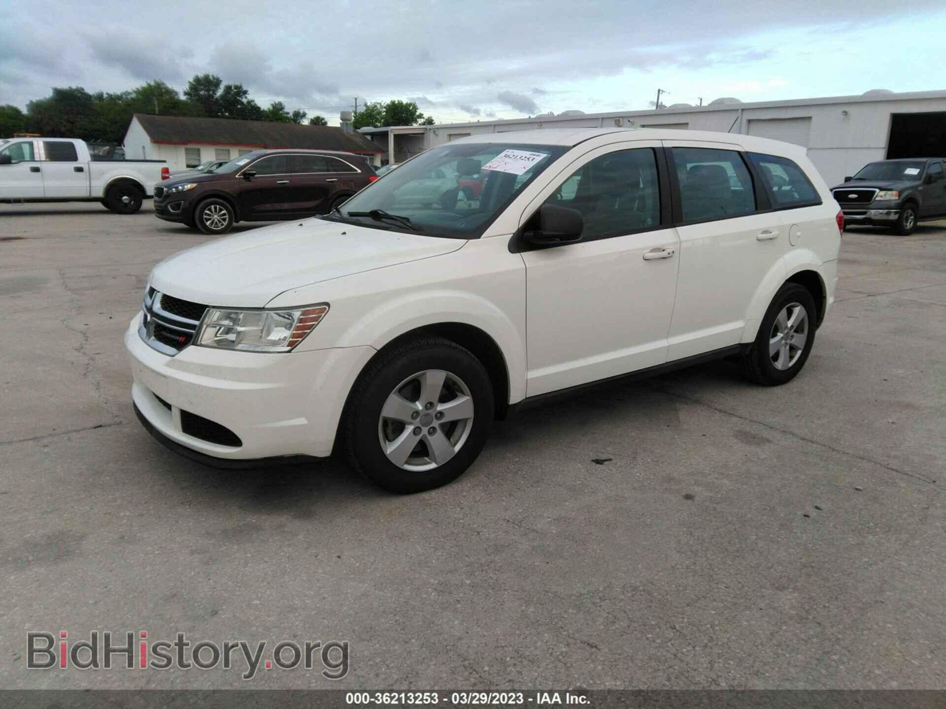 2013 DODGE JOURNEY - VIN: 3C4PDCAB9DT608077 - Фото 2