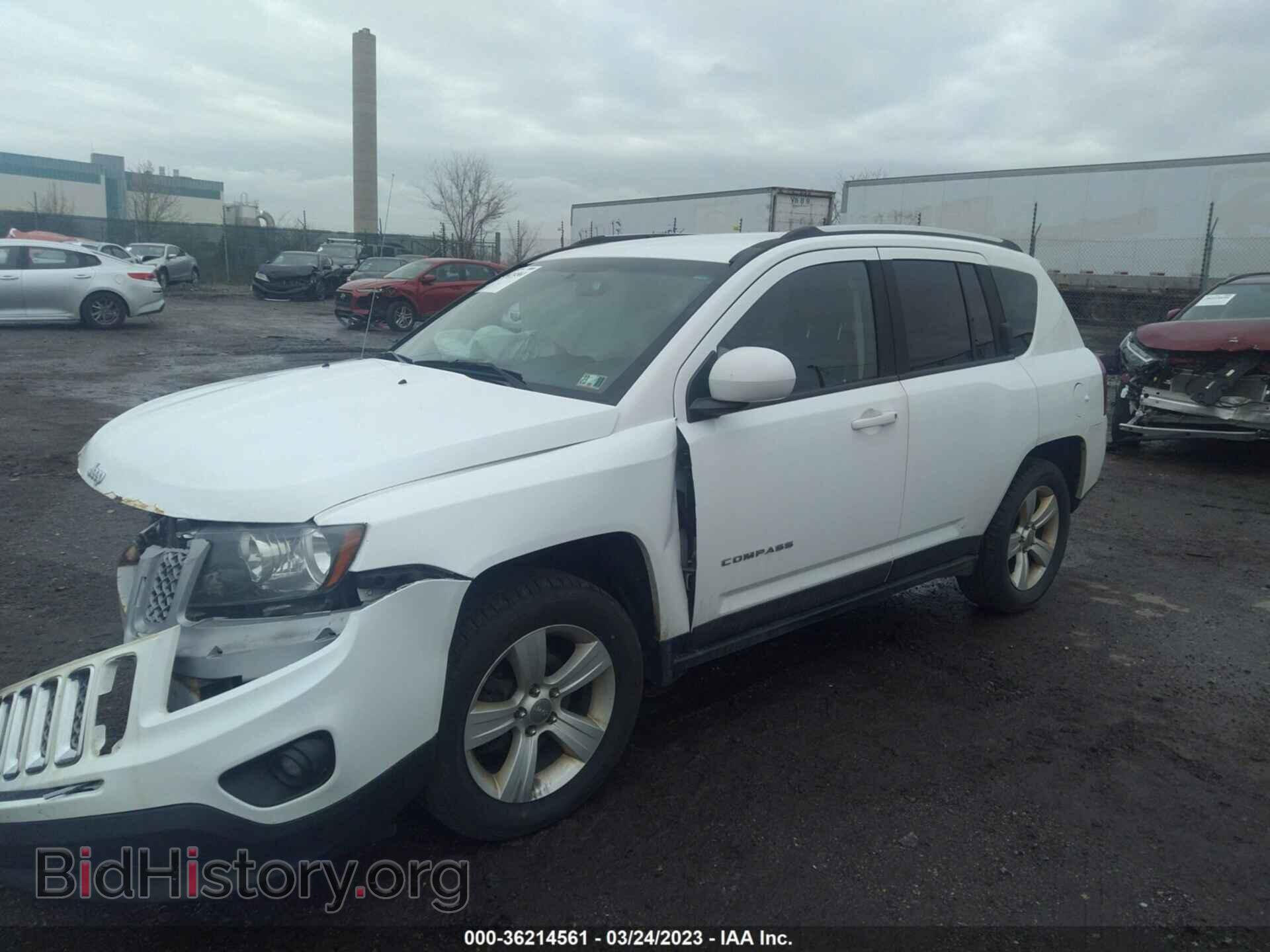 2014 JEEP COMPASS - VIN: 1C4NJDEB4ED621827 - Фото 2