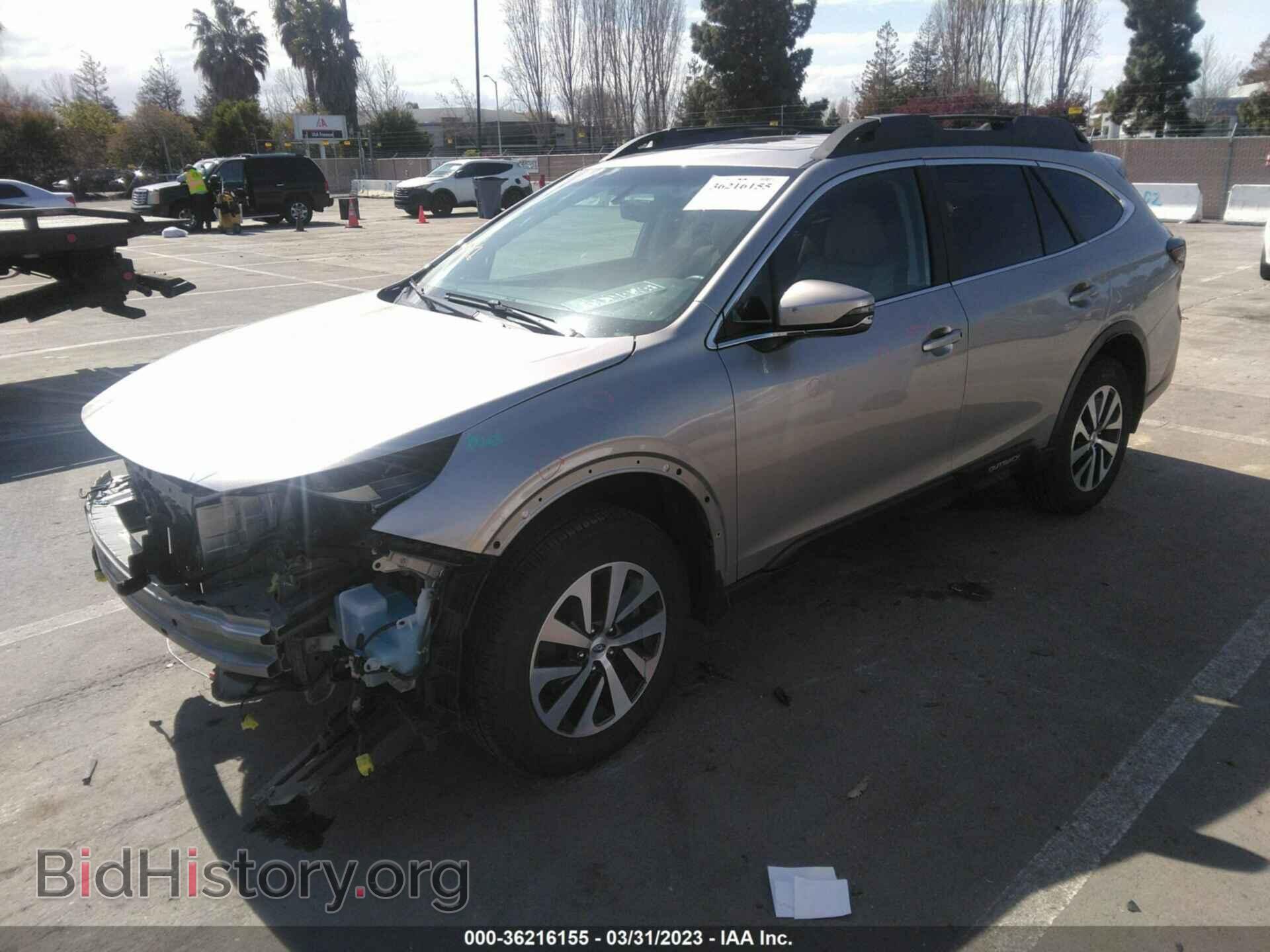 2020 SUBARU OUTBACK - VIN: 4S4BTAEC7L3104332 - Фото 2