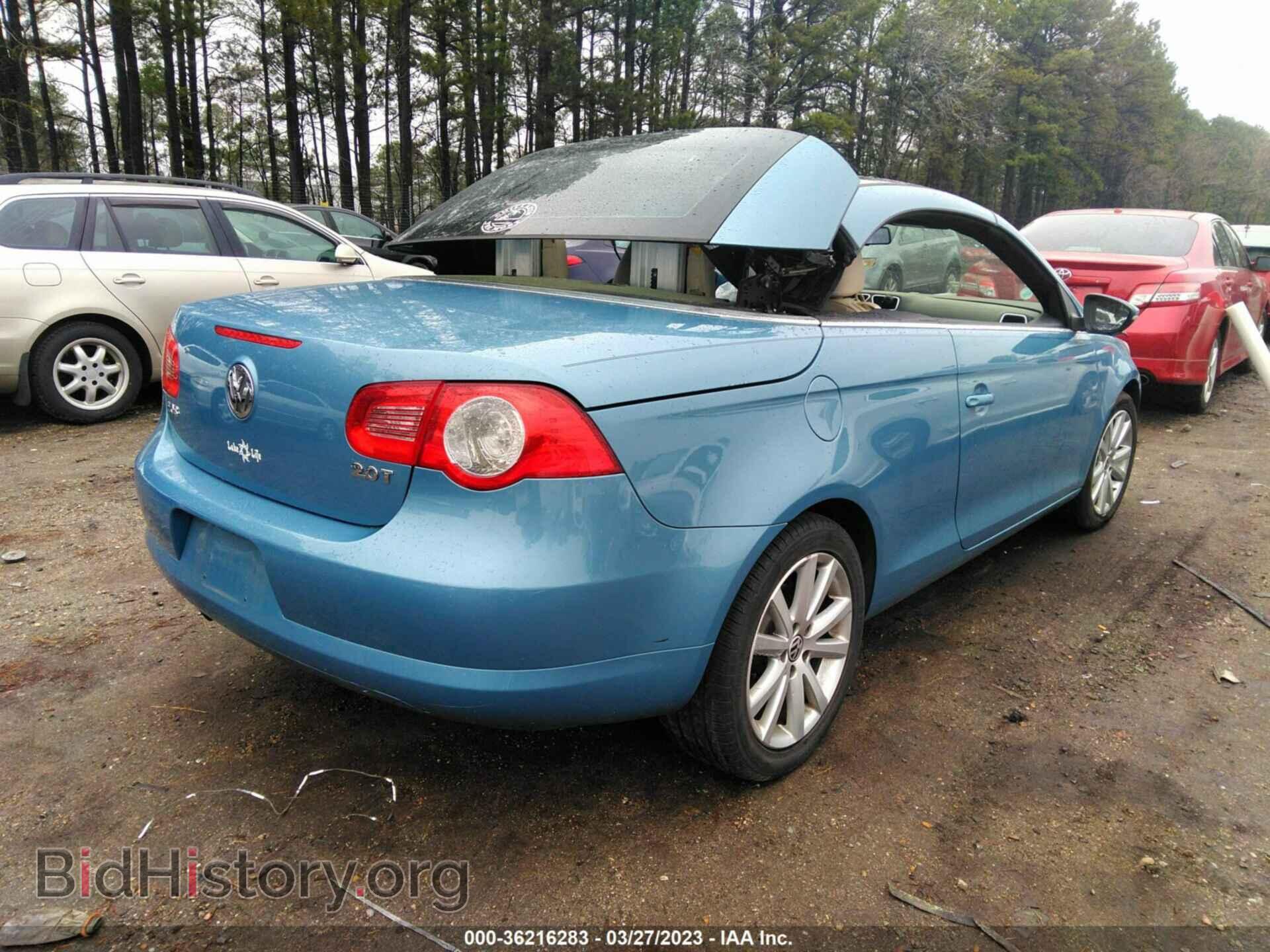 2009 VOLKSWAGEN EOS - VIN: WVWBA71F49V017983 - Фото 4