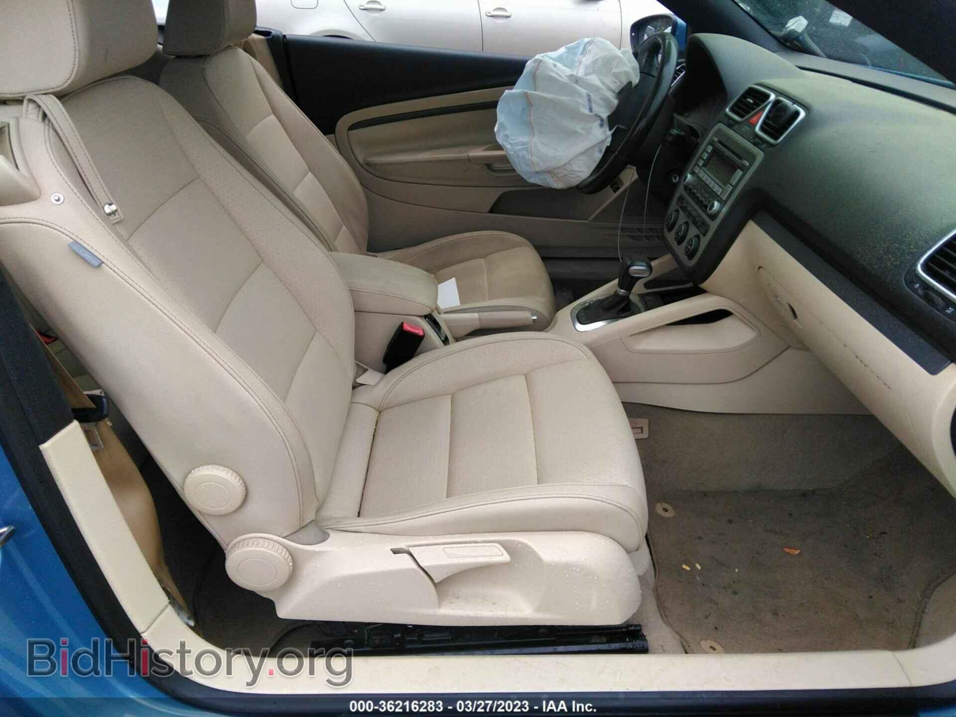 2009 VOLKSWAGEN EOS - VIN: WVWBA71F49V017983 - Фото 5