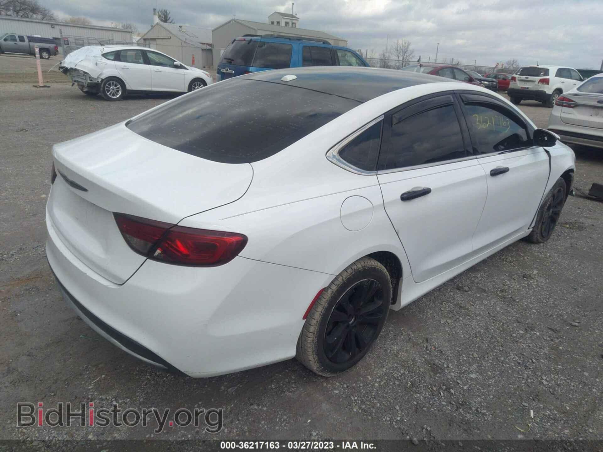 2015 CHRYSLER 200 - VIN: 1C3CCCAB9FN720502 - Фото 4