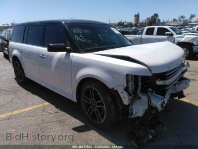 2013 Ford FLEX Limited W/Ecoboost, white — VIN 2FMHK6DT2DBD33868, IAAI